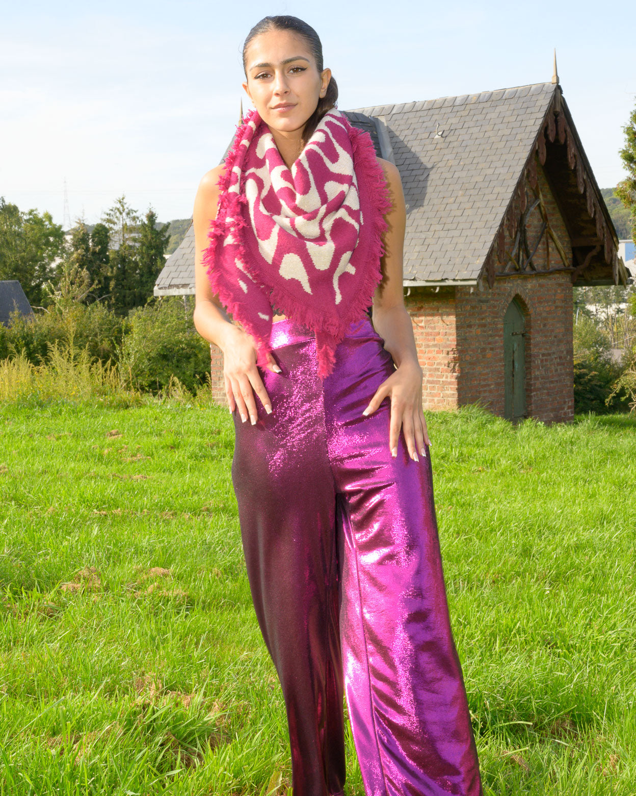 Pantalon Naples fuchsia