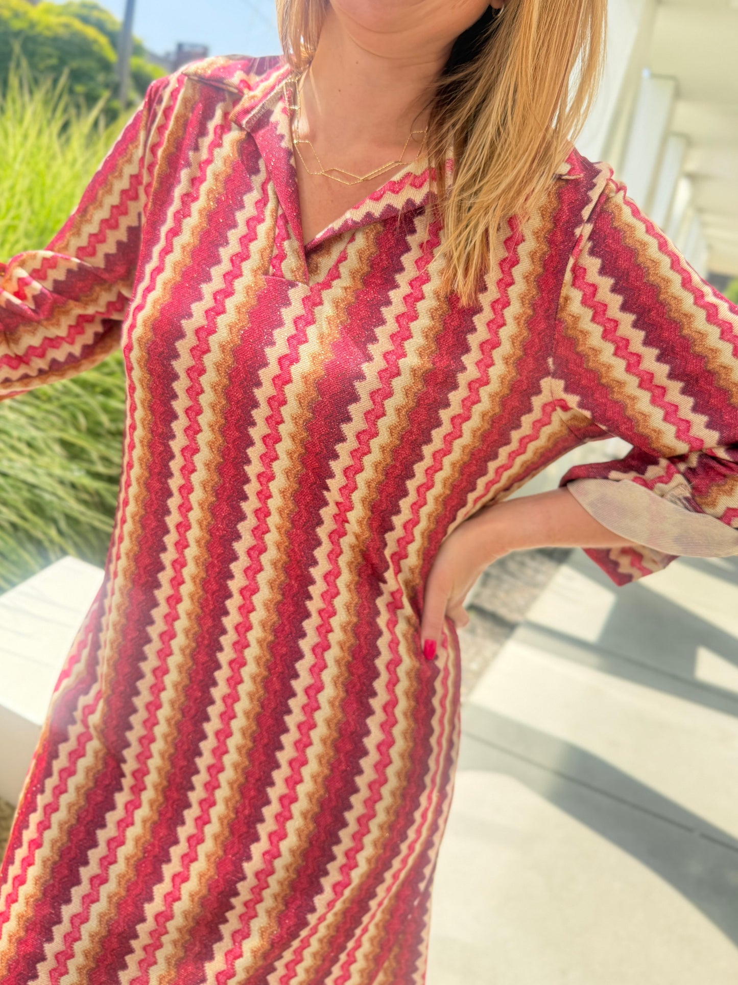 Robe Estelle fuchsia