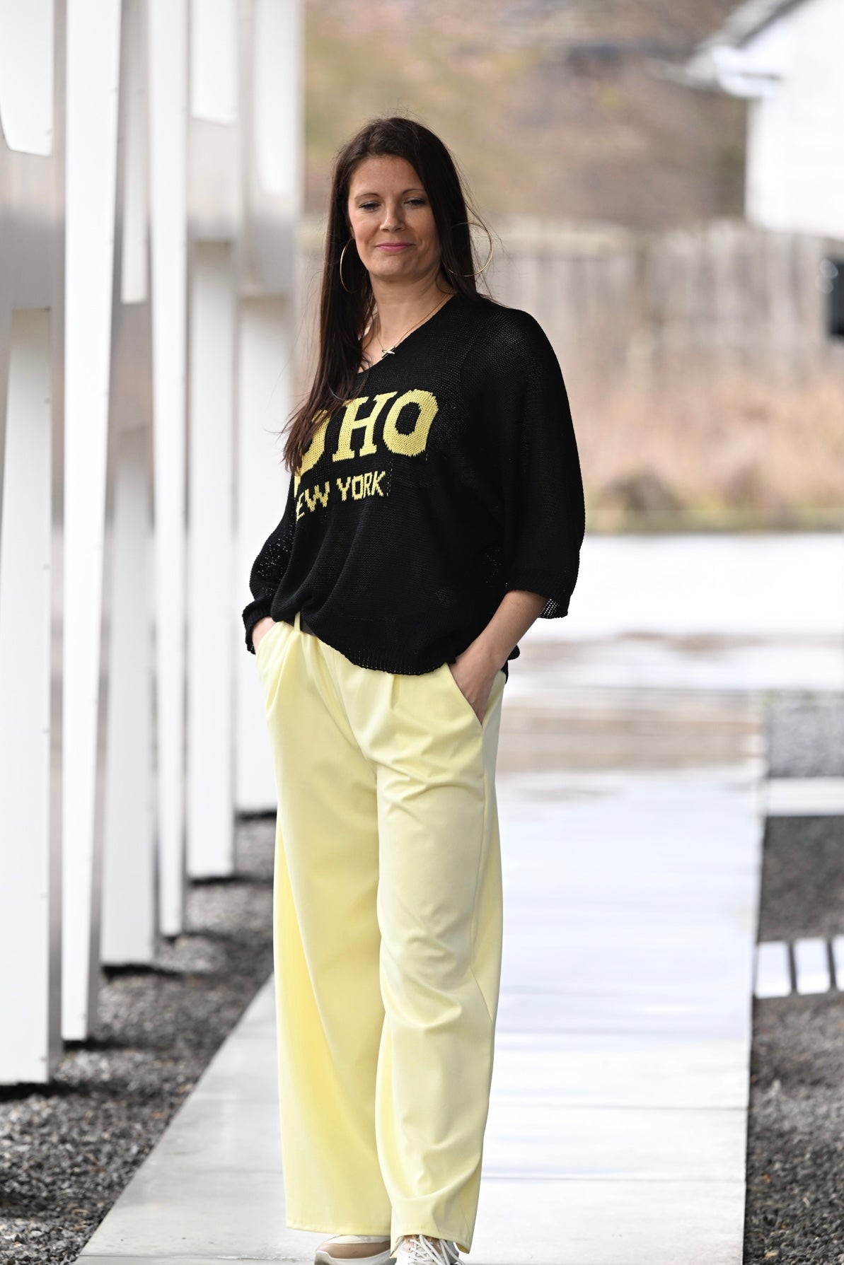 Pantalon Camila jaune