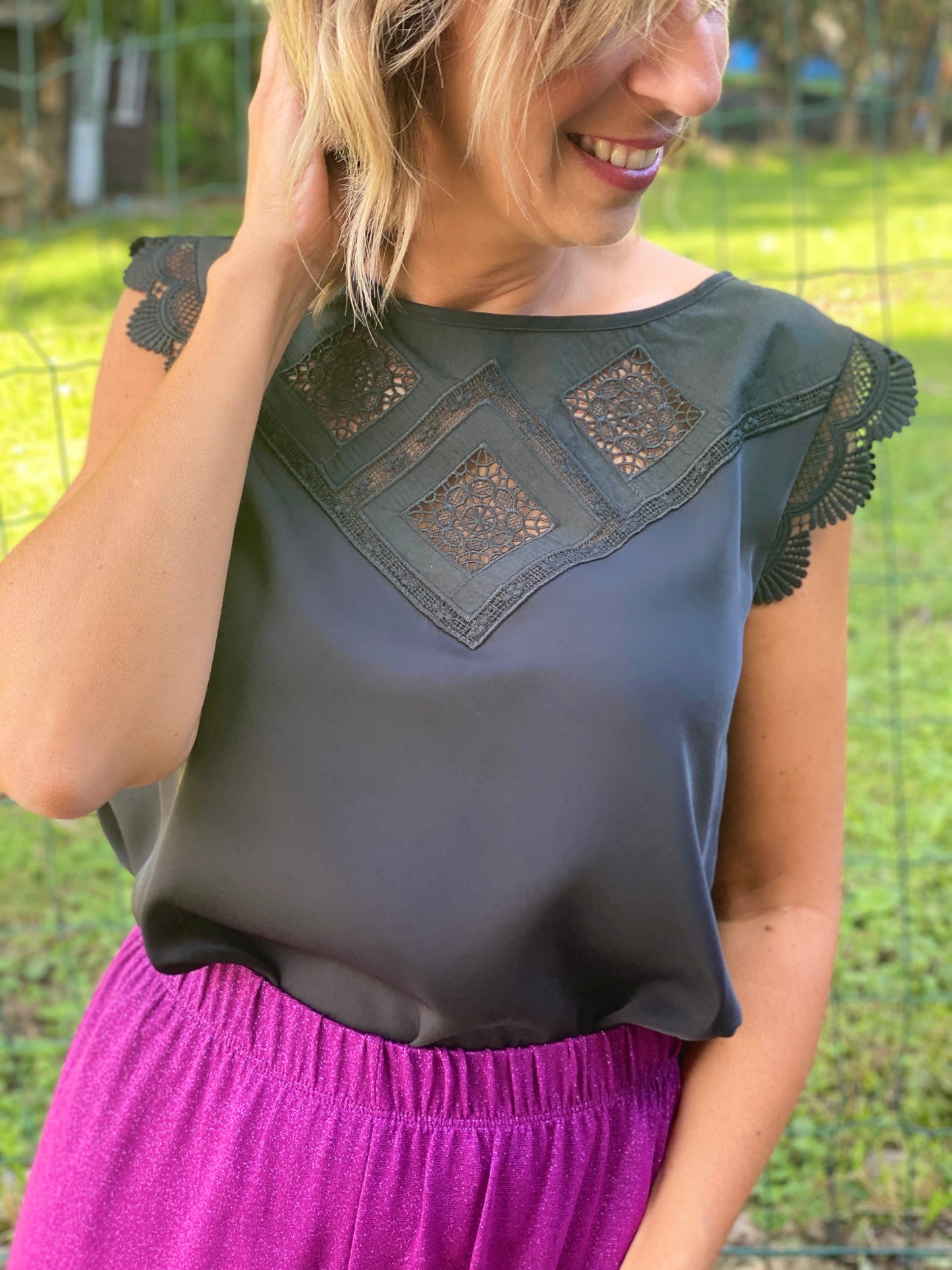 Blouse Maya noir
