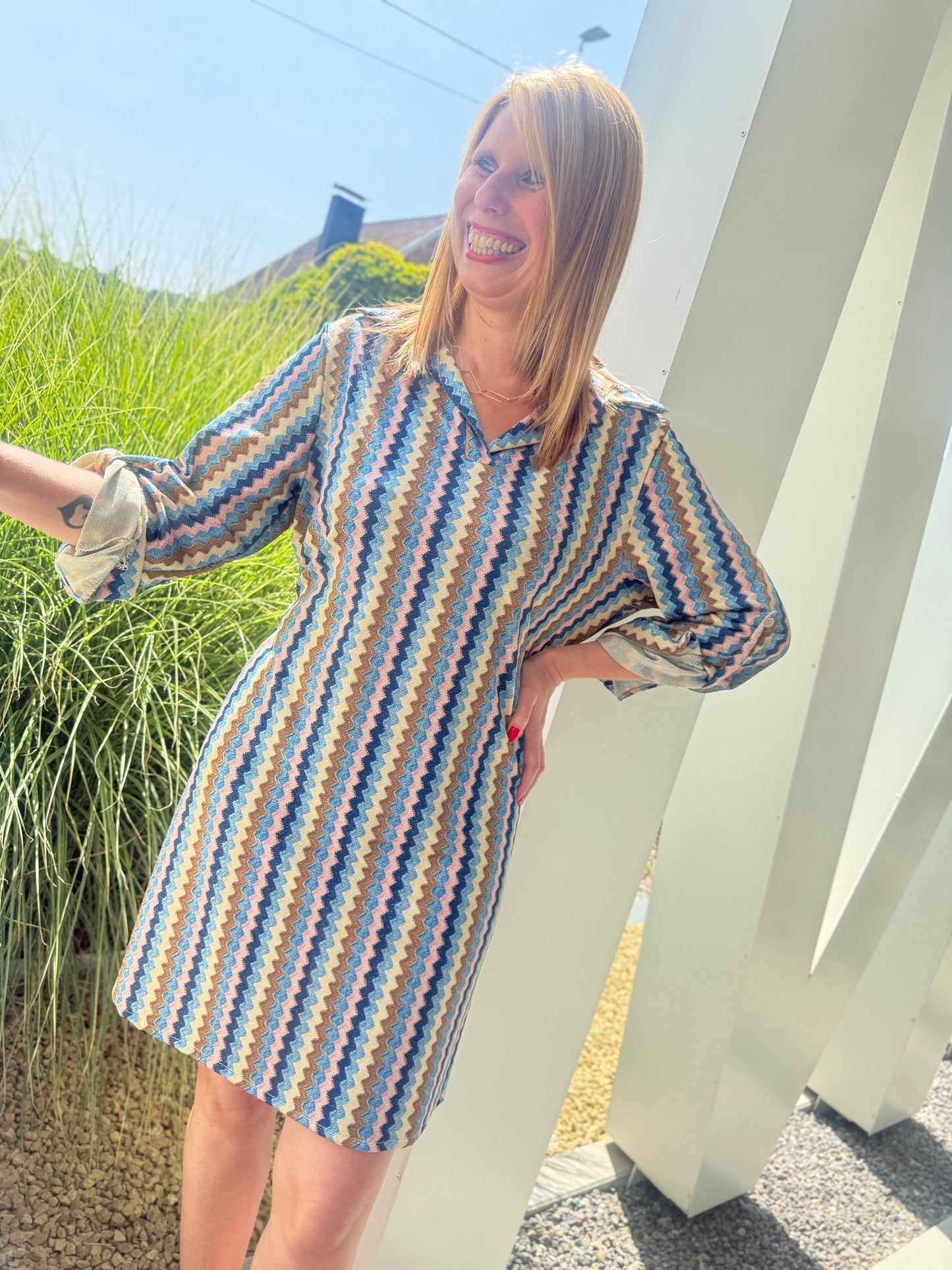 Robe Estelle bleu