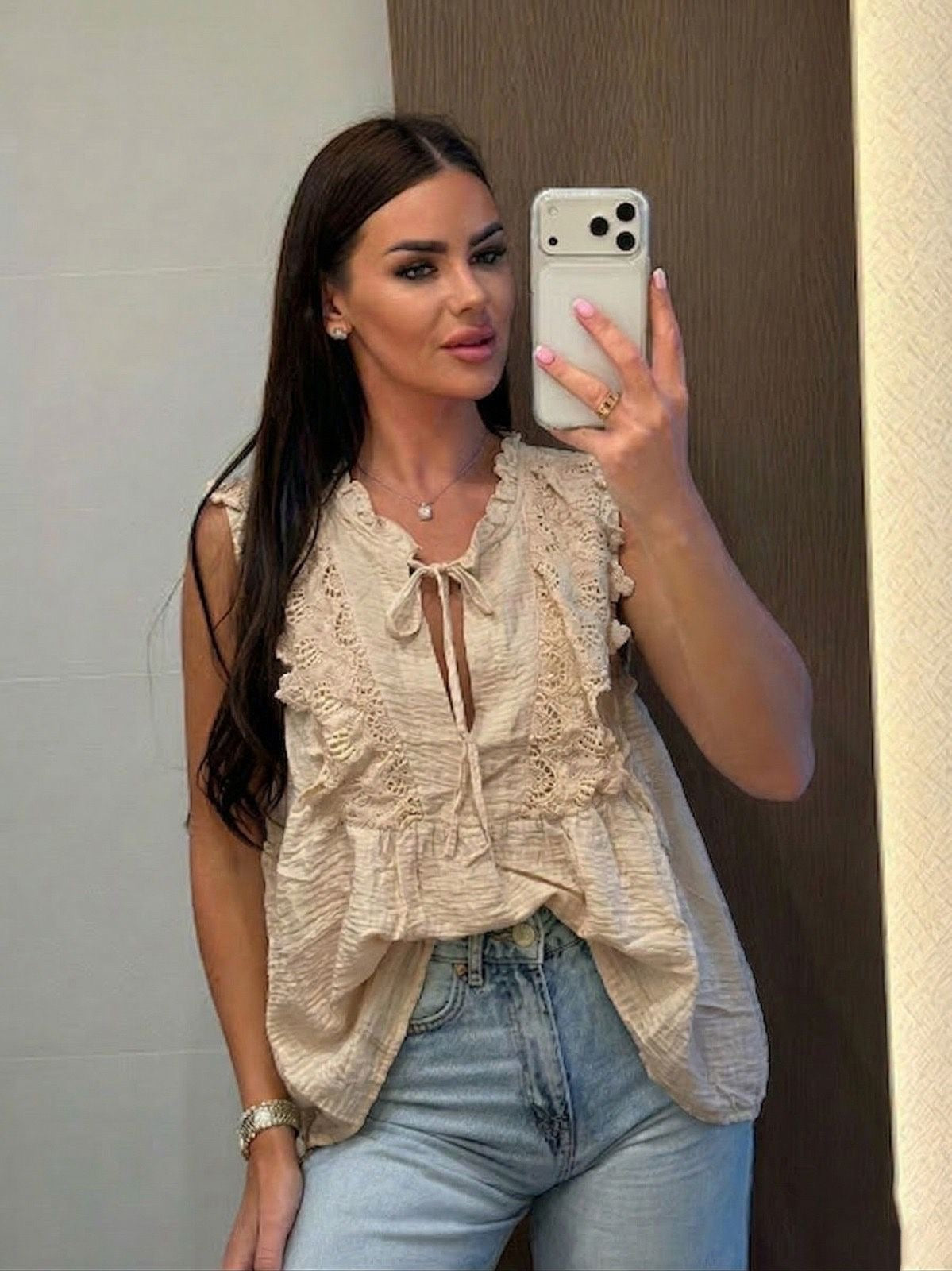 Blouse Lazare beige