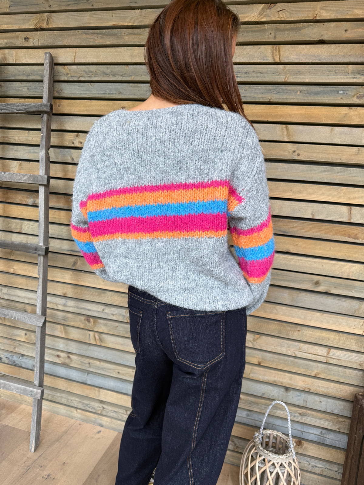 Pull Sanna gris