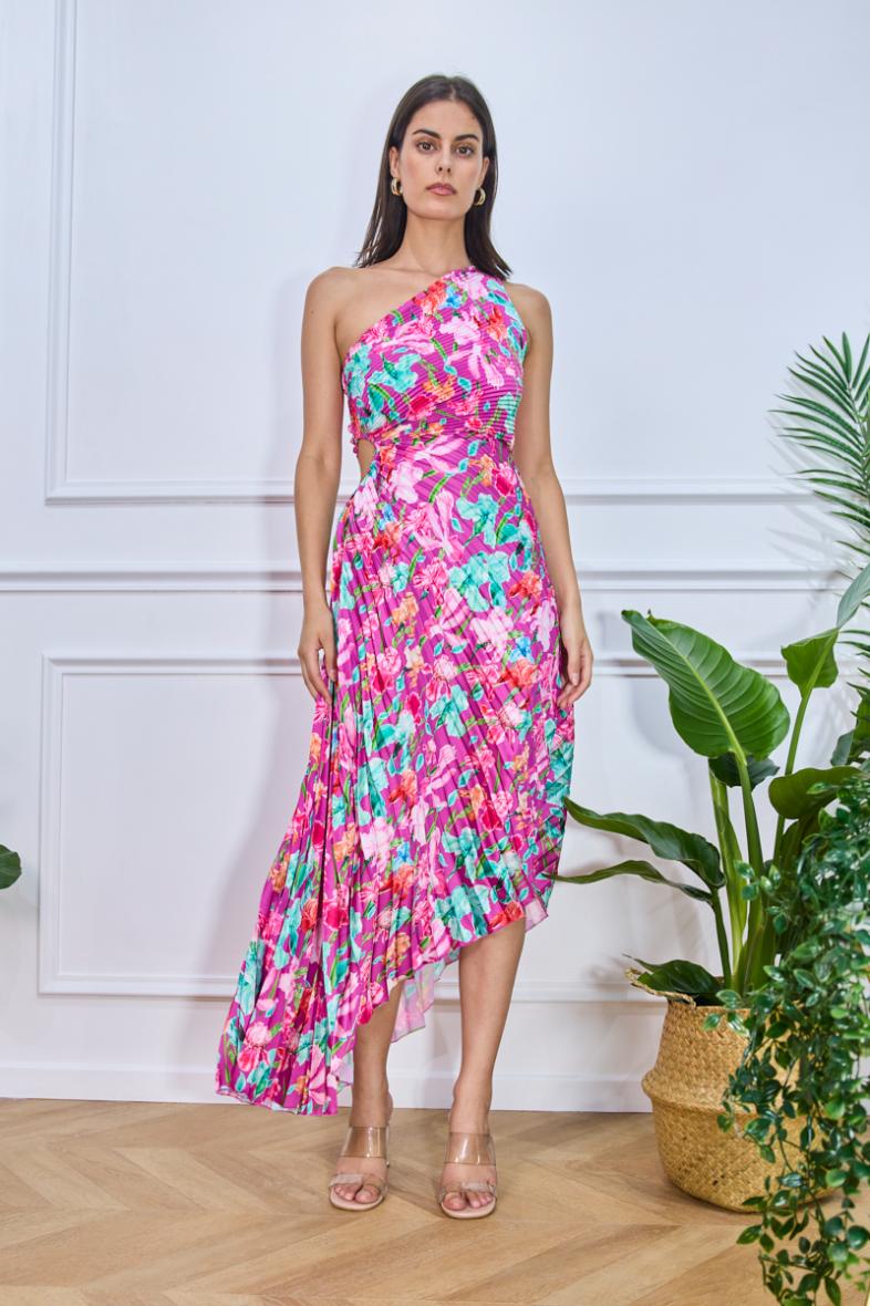 Robe Aurora fuchsia