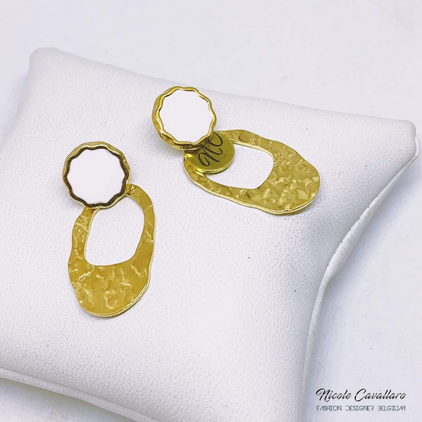 Boucle oreille Nicole Cavallaro n°18