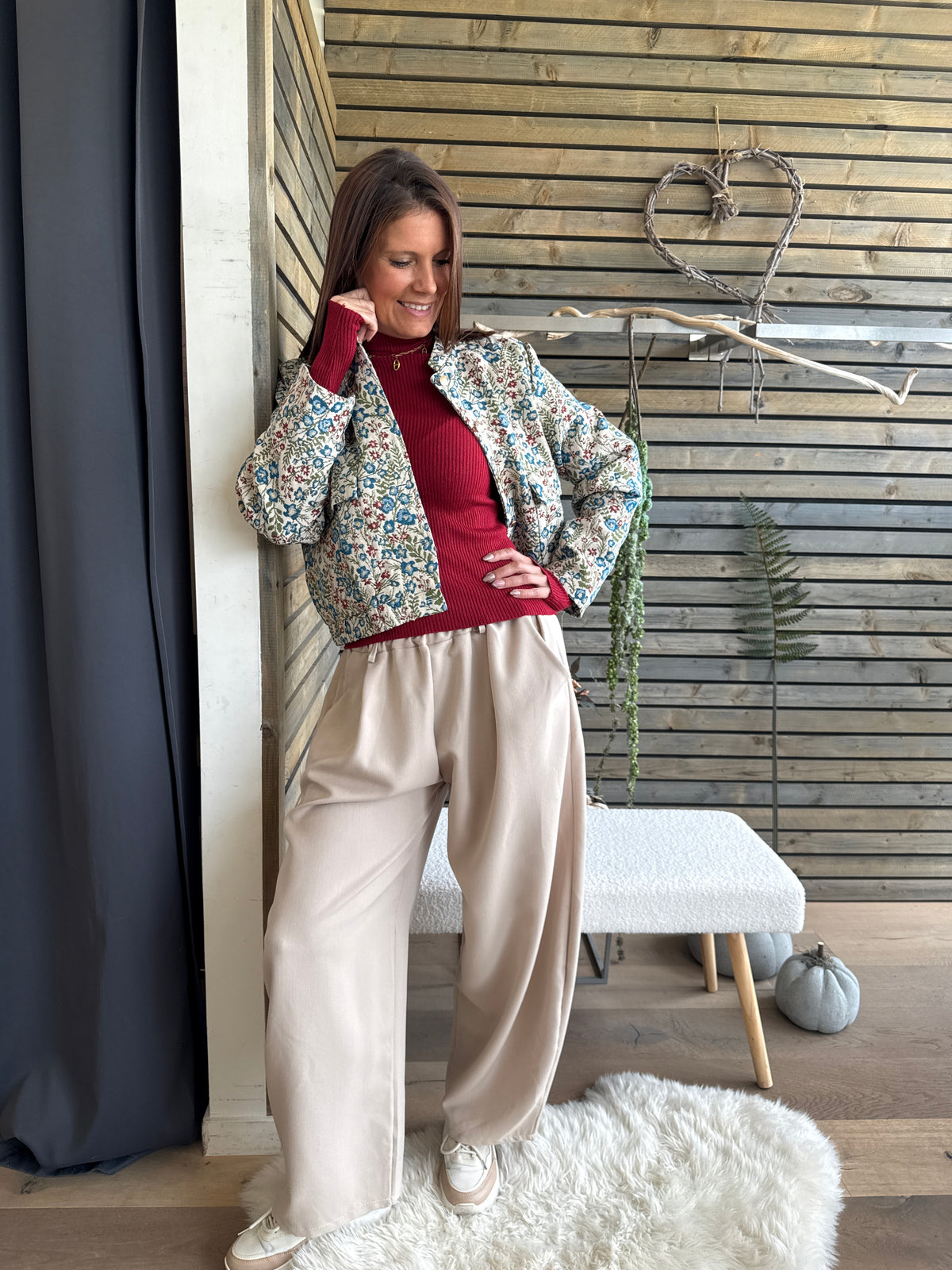 Sous pull Mélodie framboise