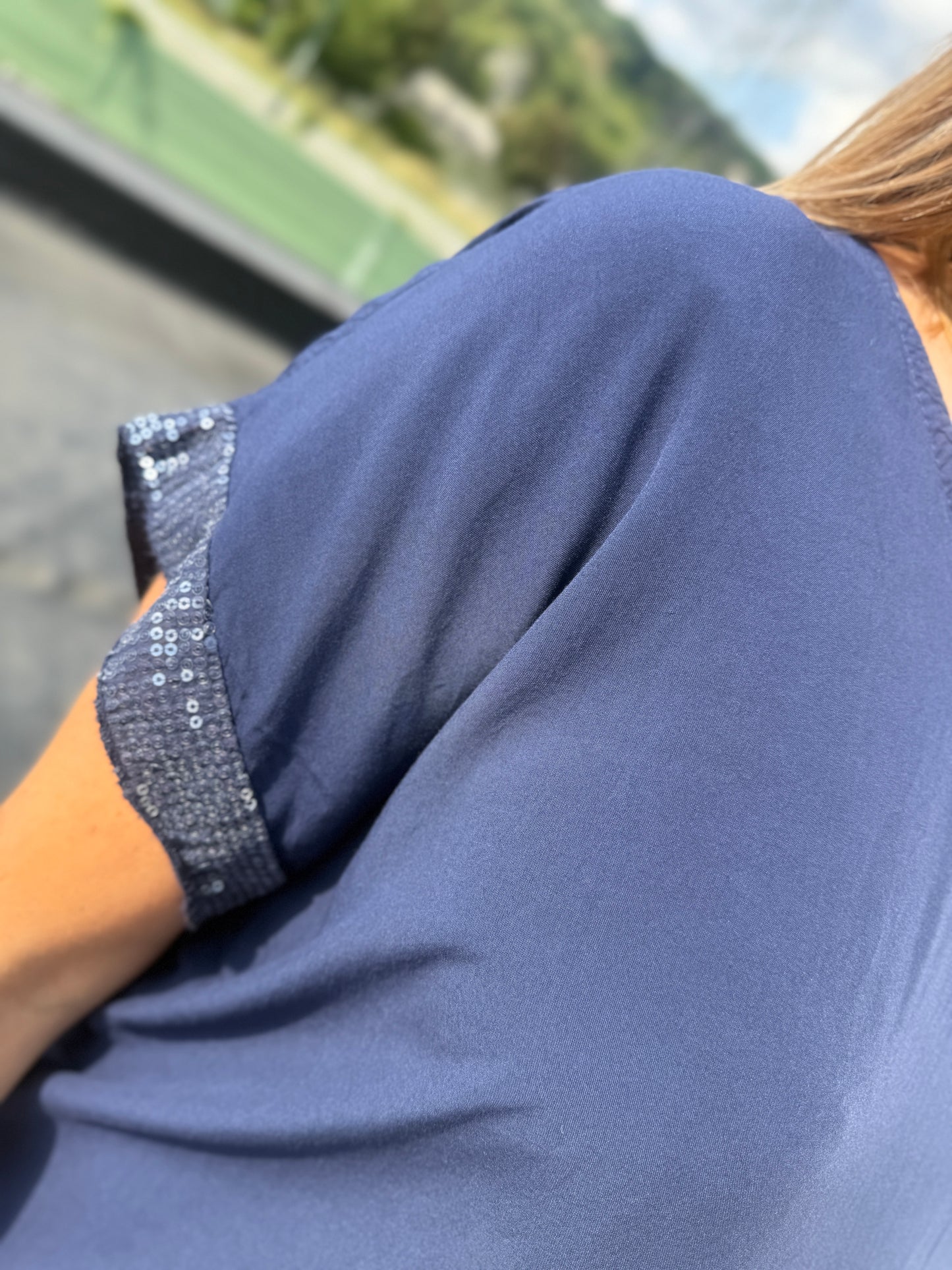 Robe Katarina bleu marine