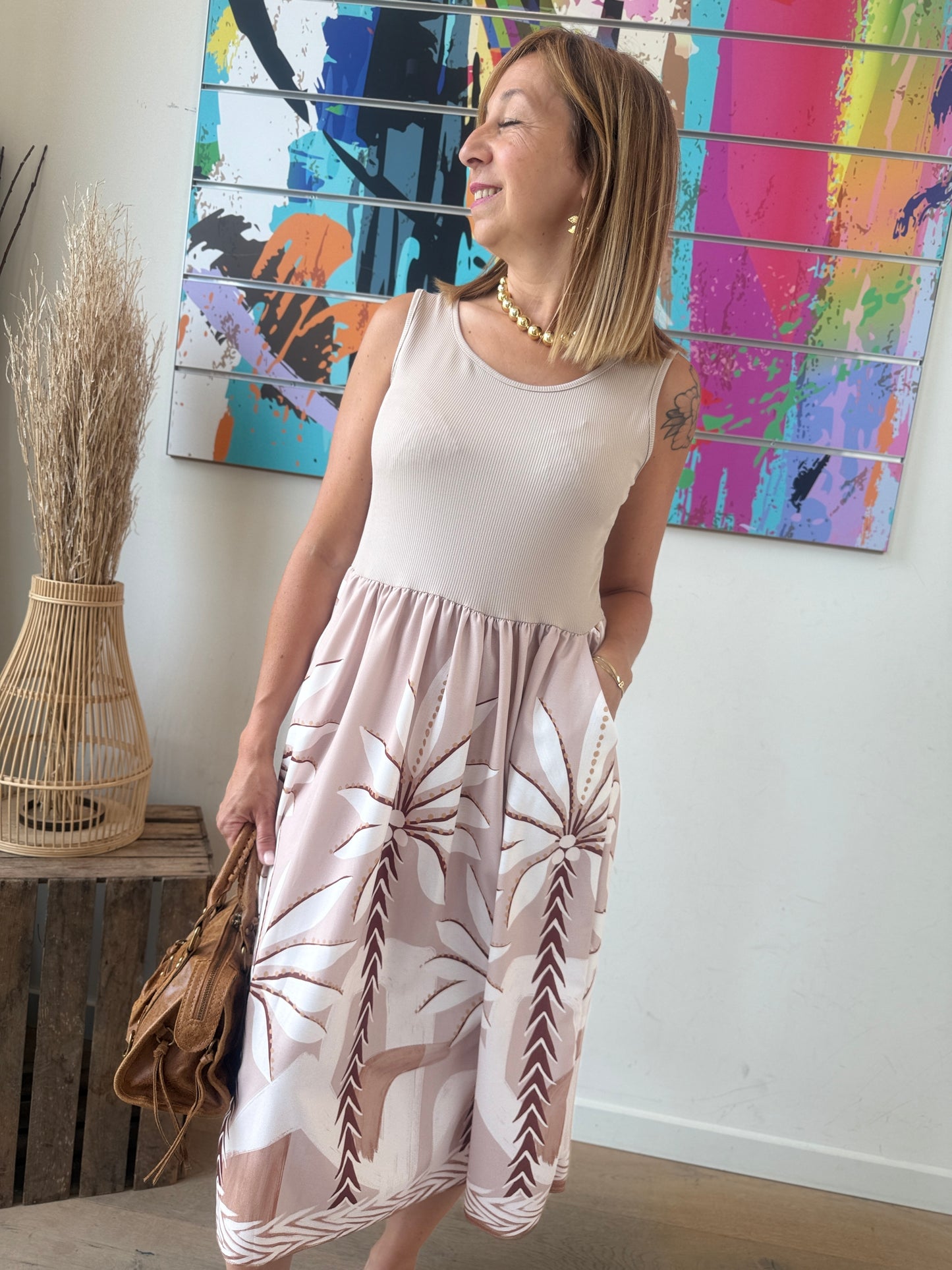 Robe Sinner beige
