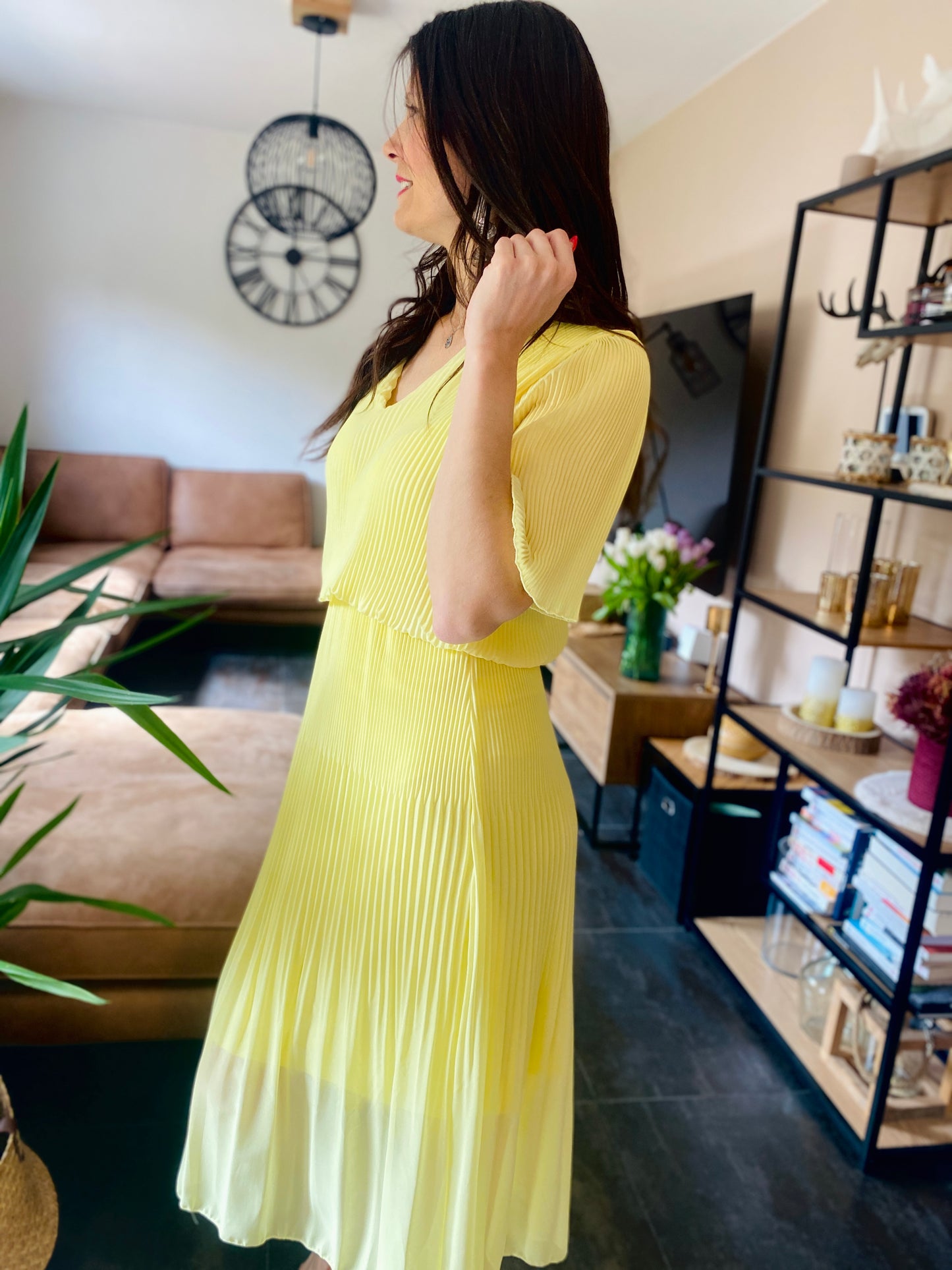 Robe Linda jaune