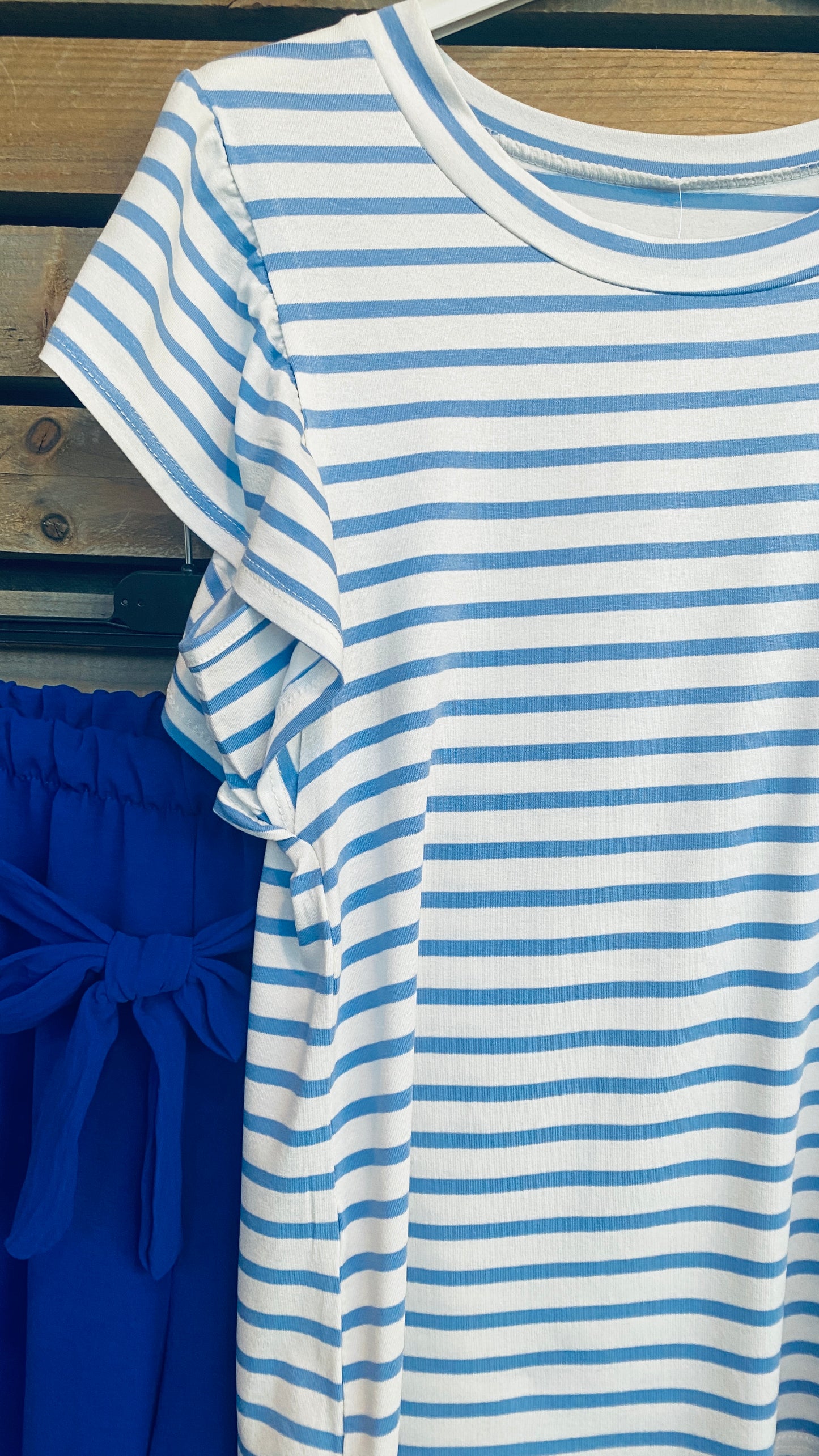 T-shirt Martha bleu ciel