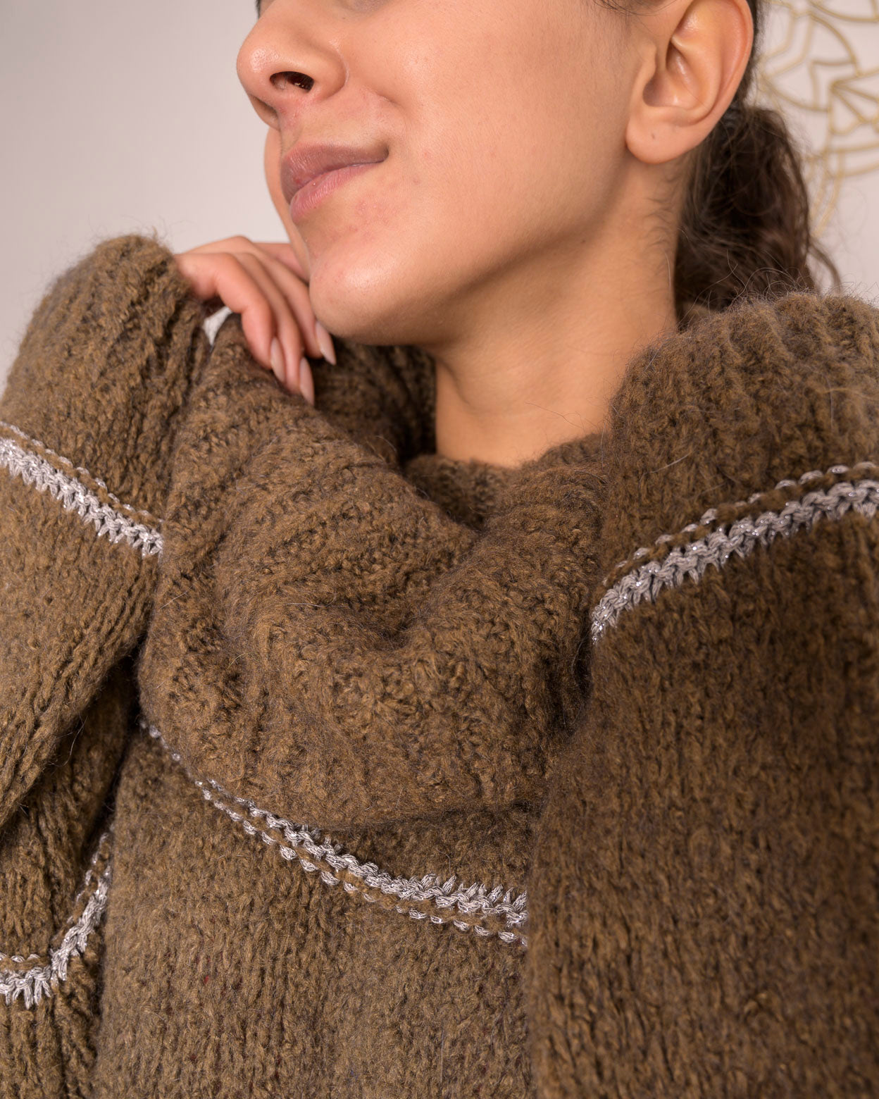 Pull Amandine marron