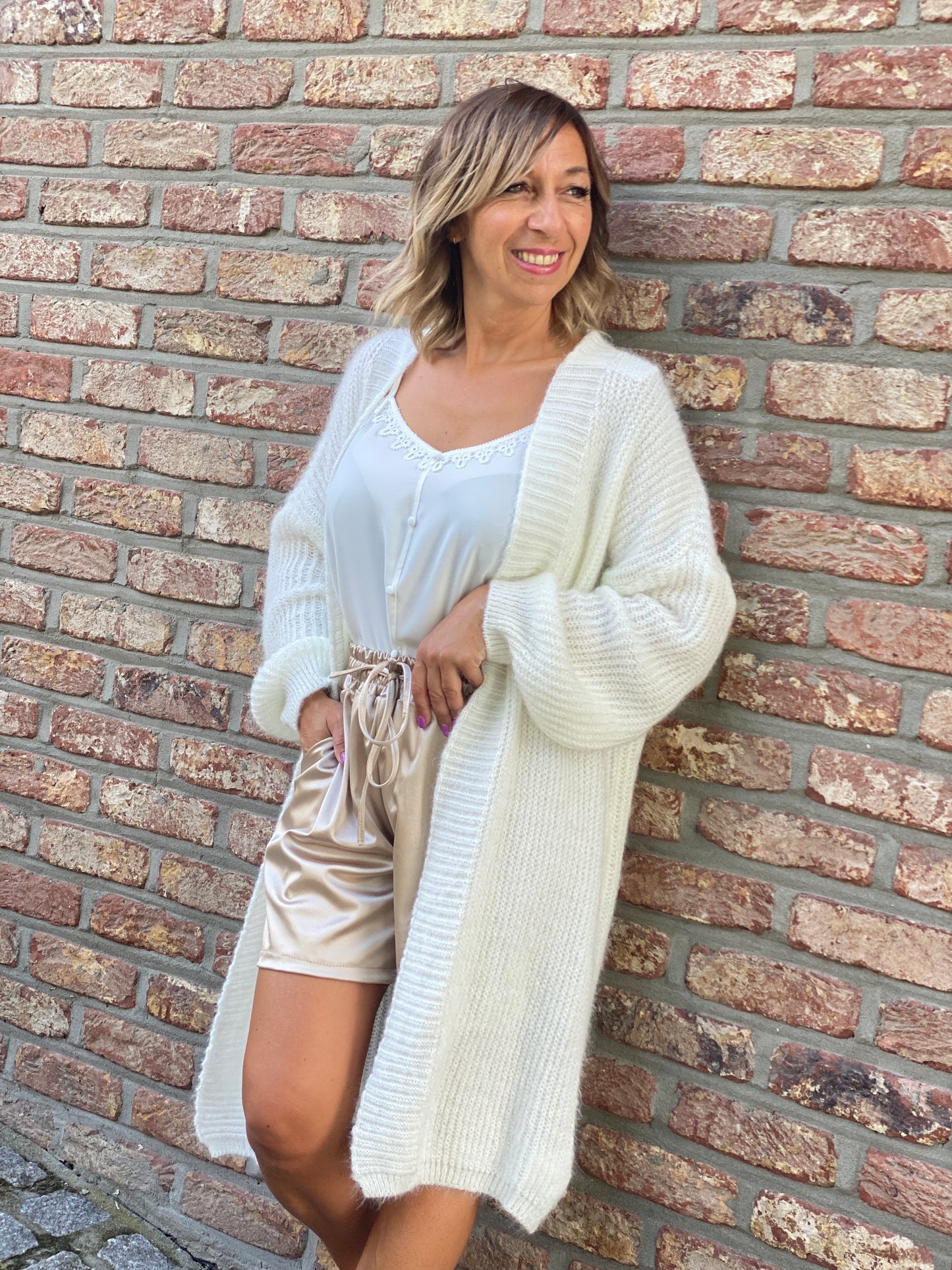 Gilet Madison écru
