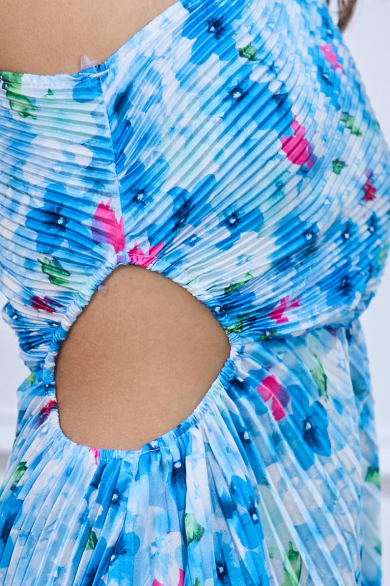 Robe Aurora bleu