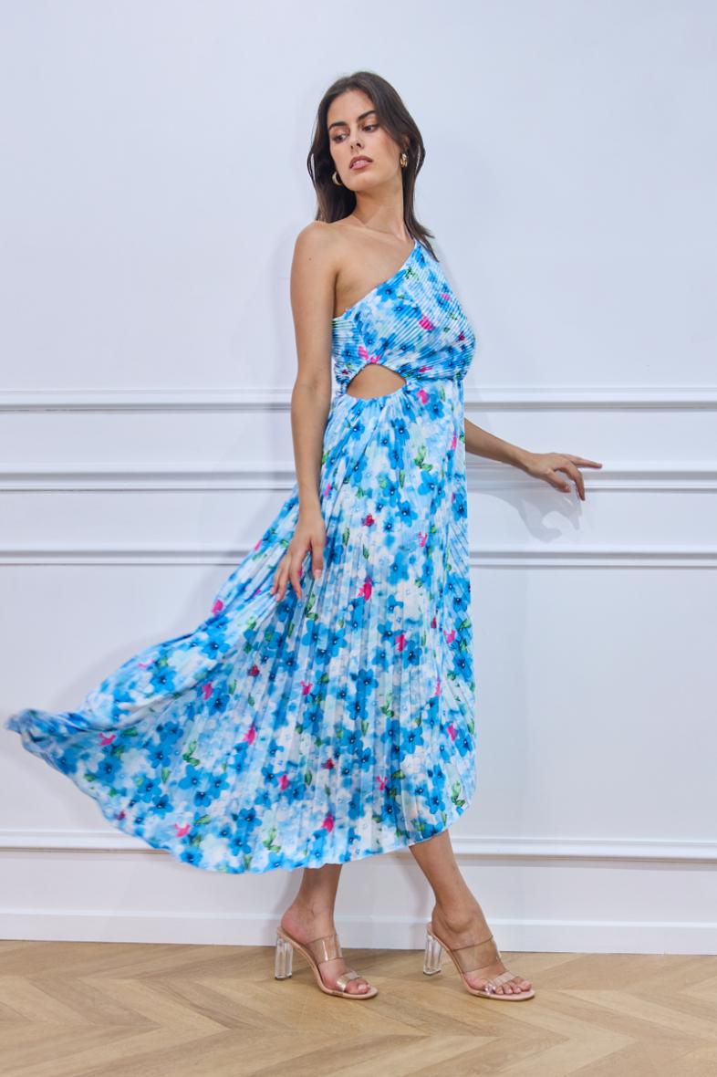 Robe Aurora bleu