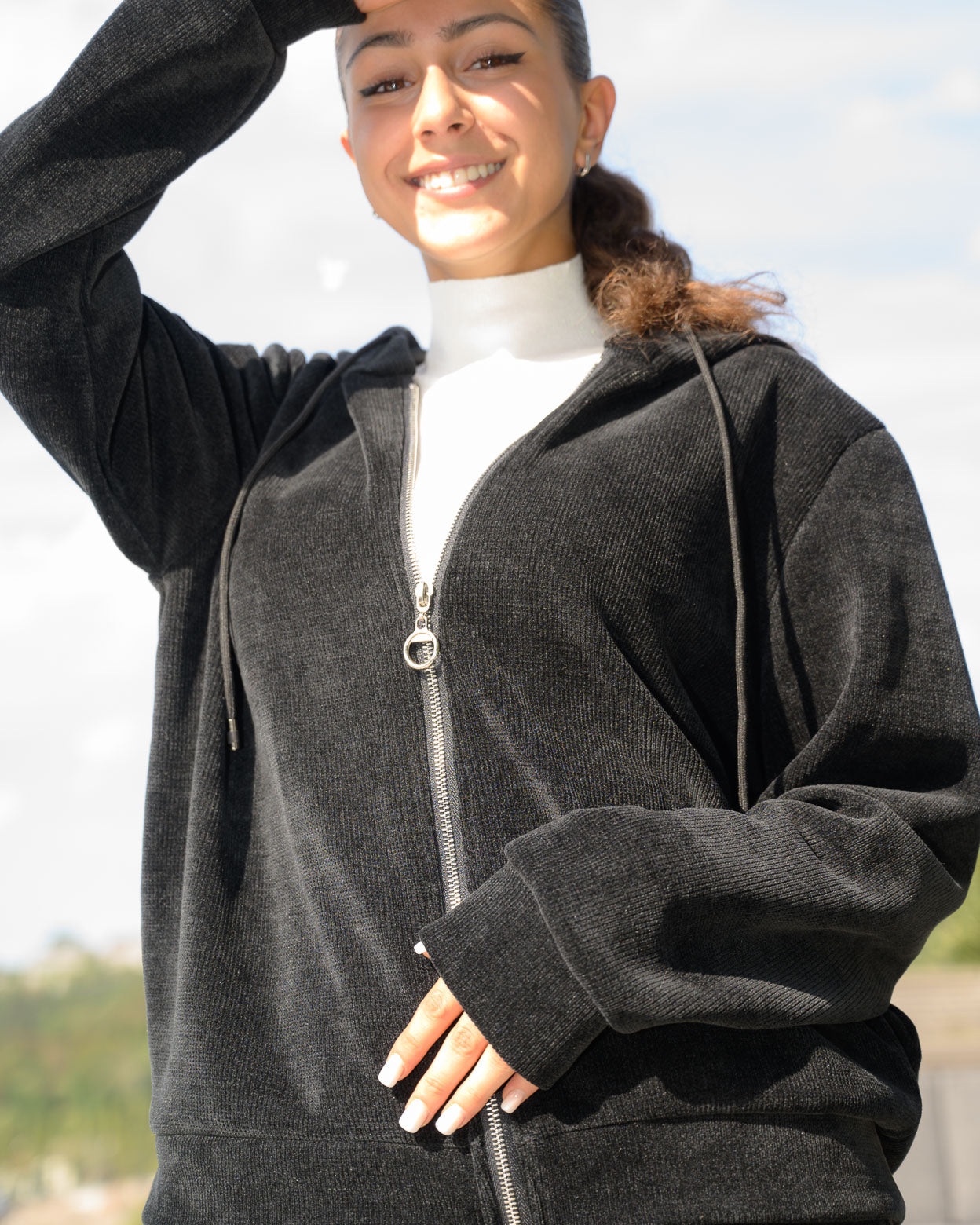 Gilet Eleanor noir