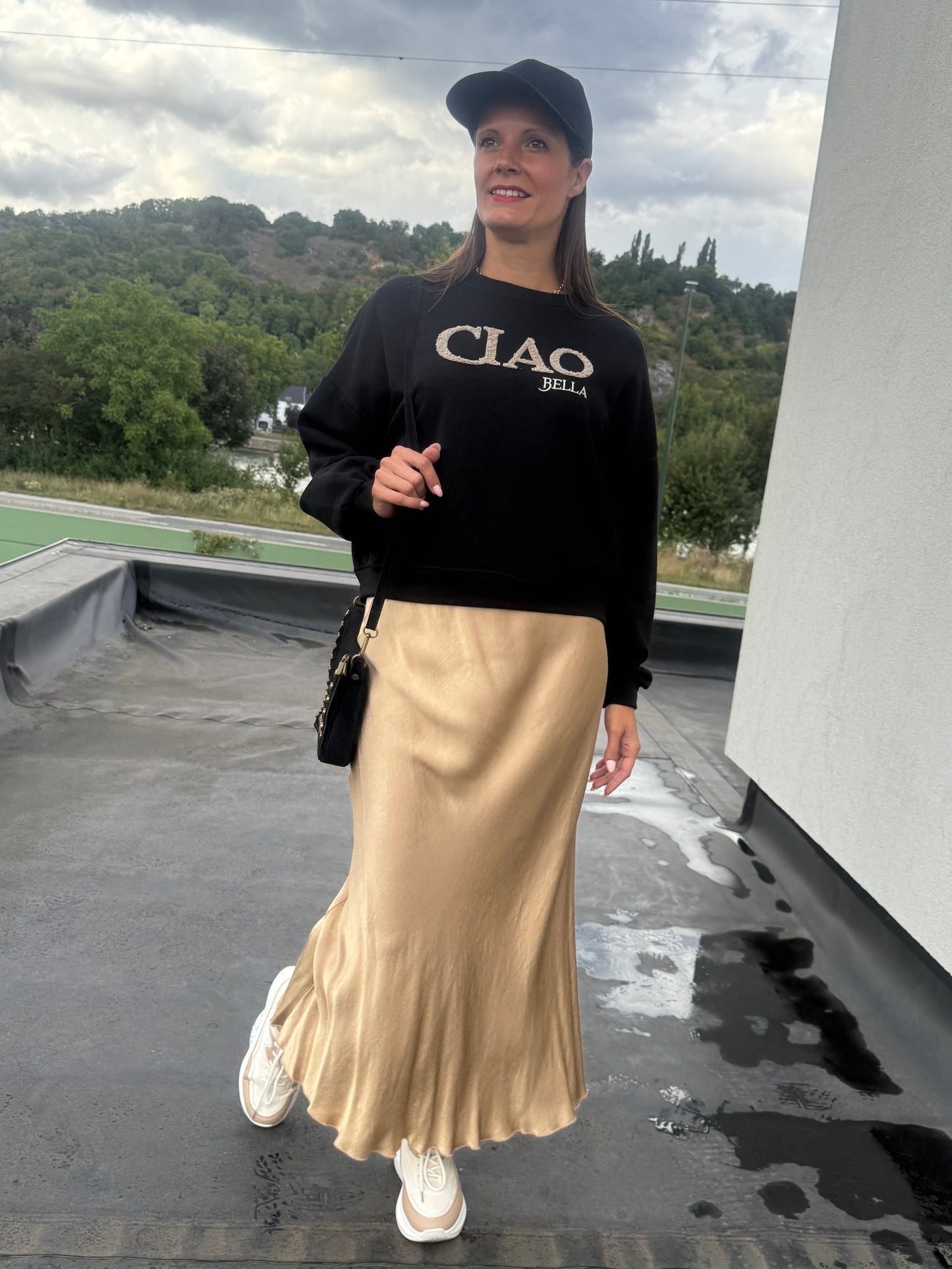 Jupe Abigaël camel clair