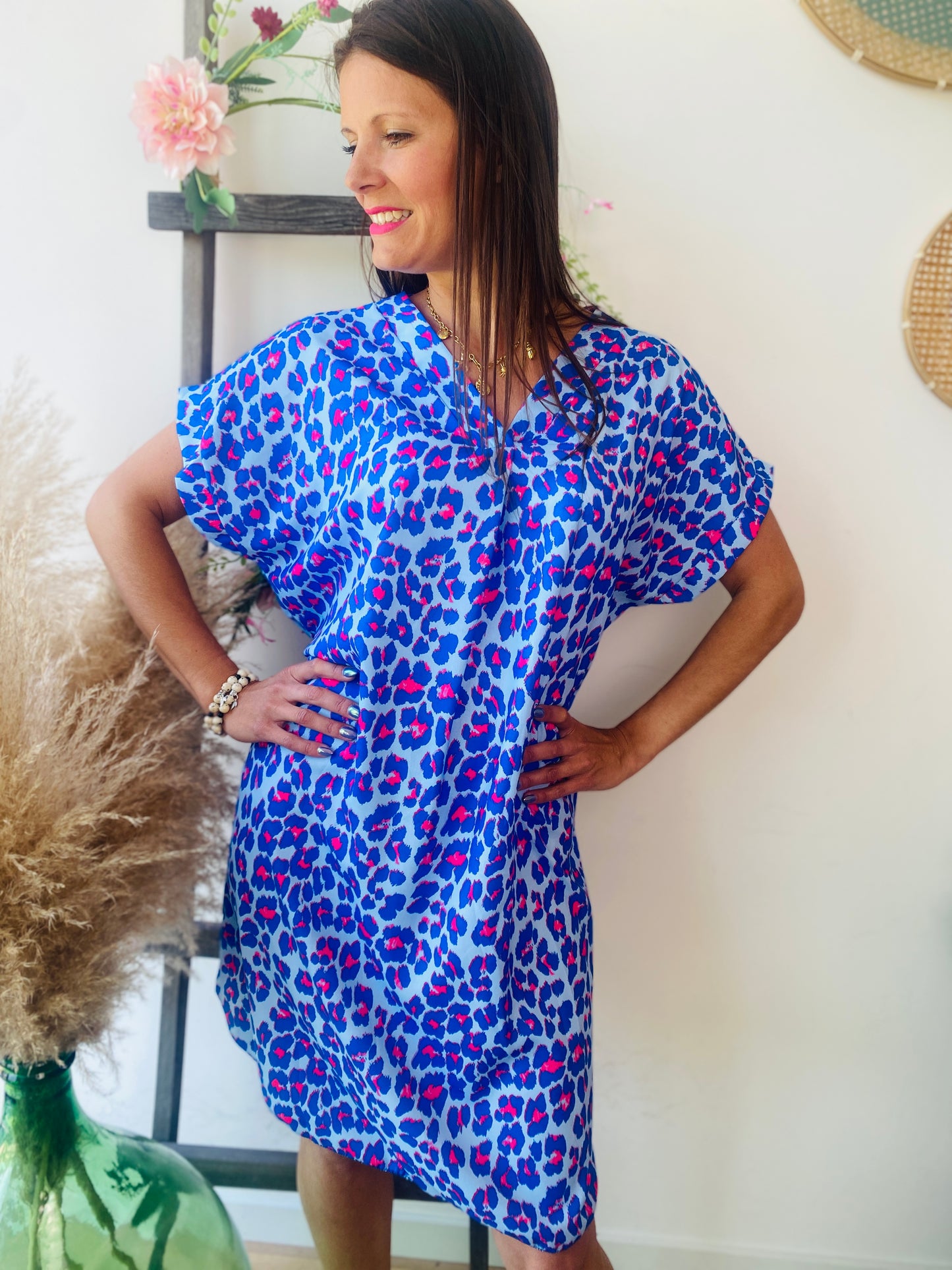 Robe Albane bleu