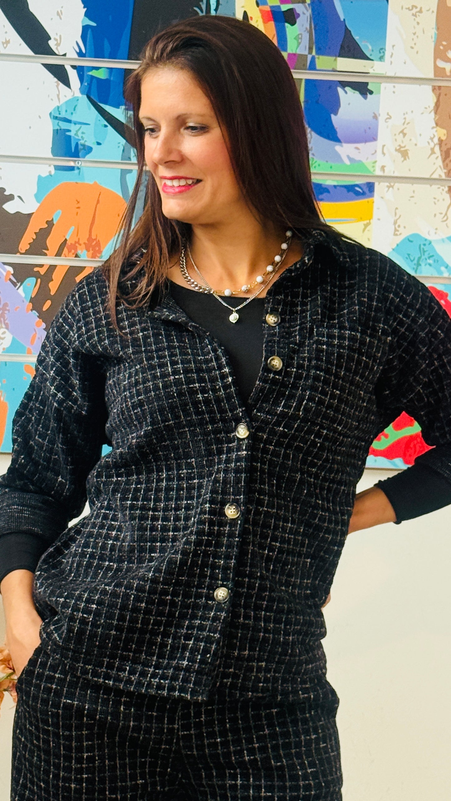 Chemise Louise noire