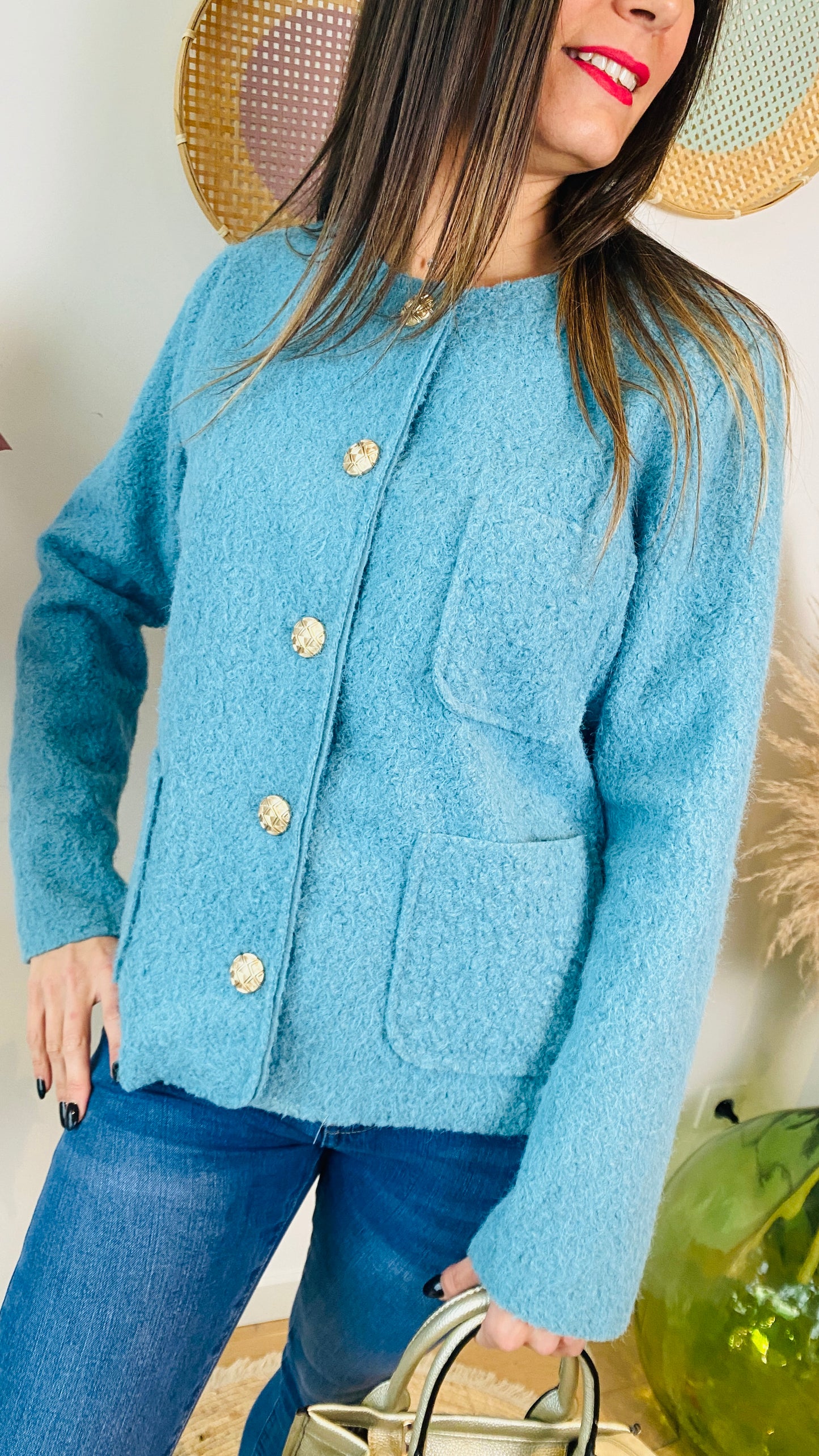 Veste Elena bleu jeans
