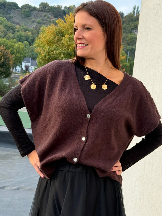 Débardeur Bianca chocolat