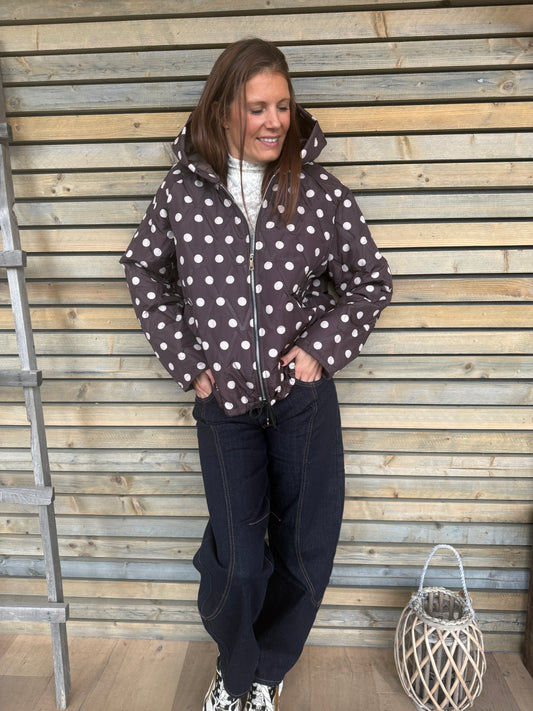 Veste Sandrine chocolat