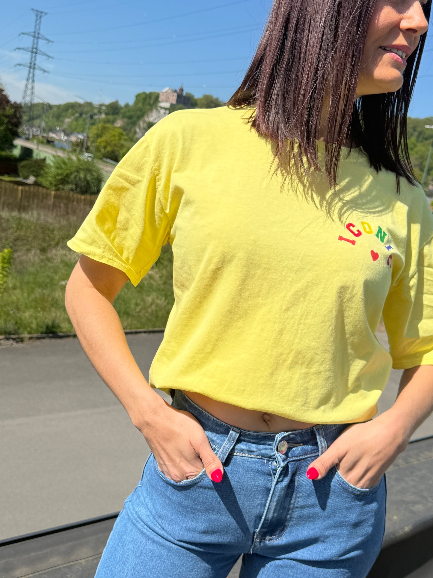 T-shirt Malika jaune