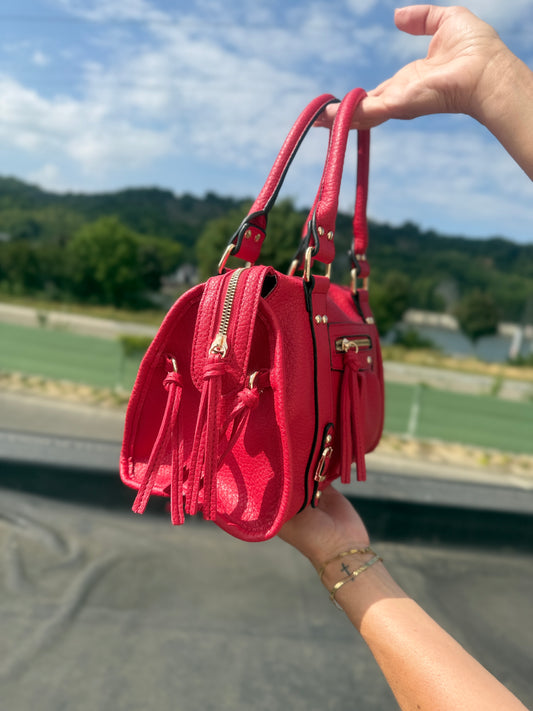 Sac Nadège rouge