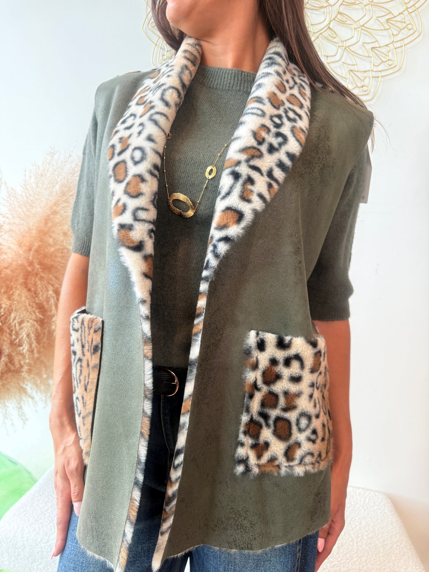 Gilet Selva kaki