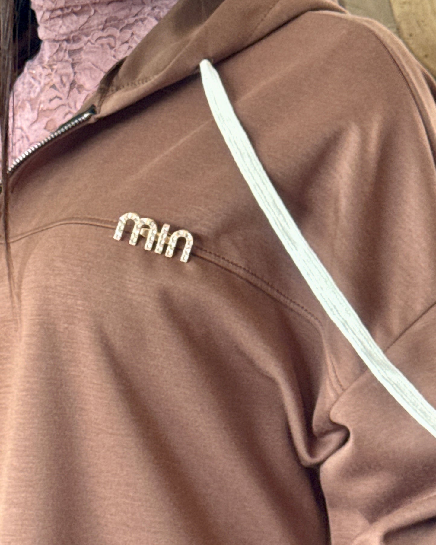 Gilet Mirella marron