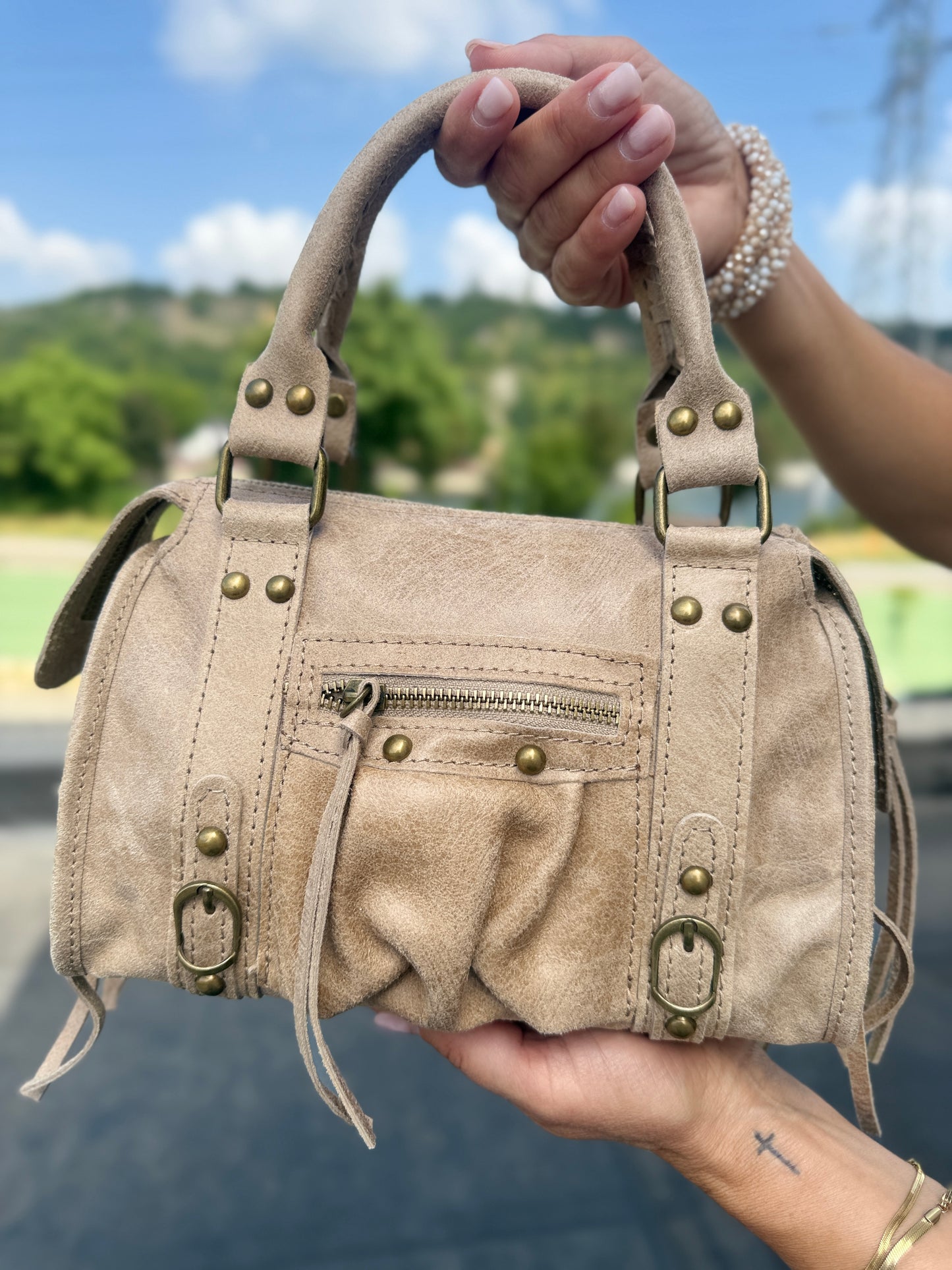 Sac Maud beige
