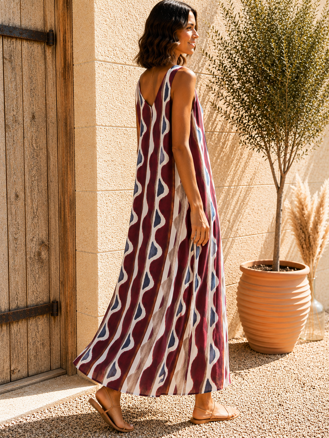 Robe Lourdès bordeaux