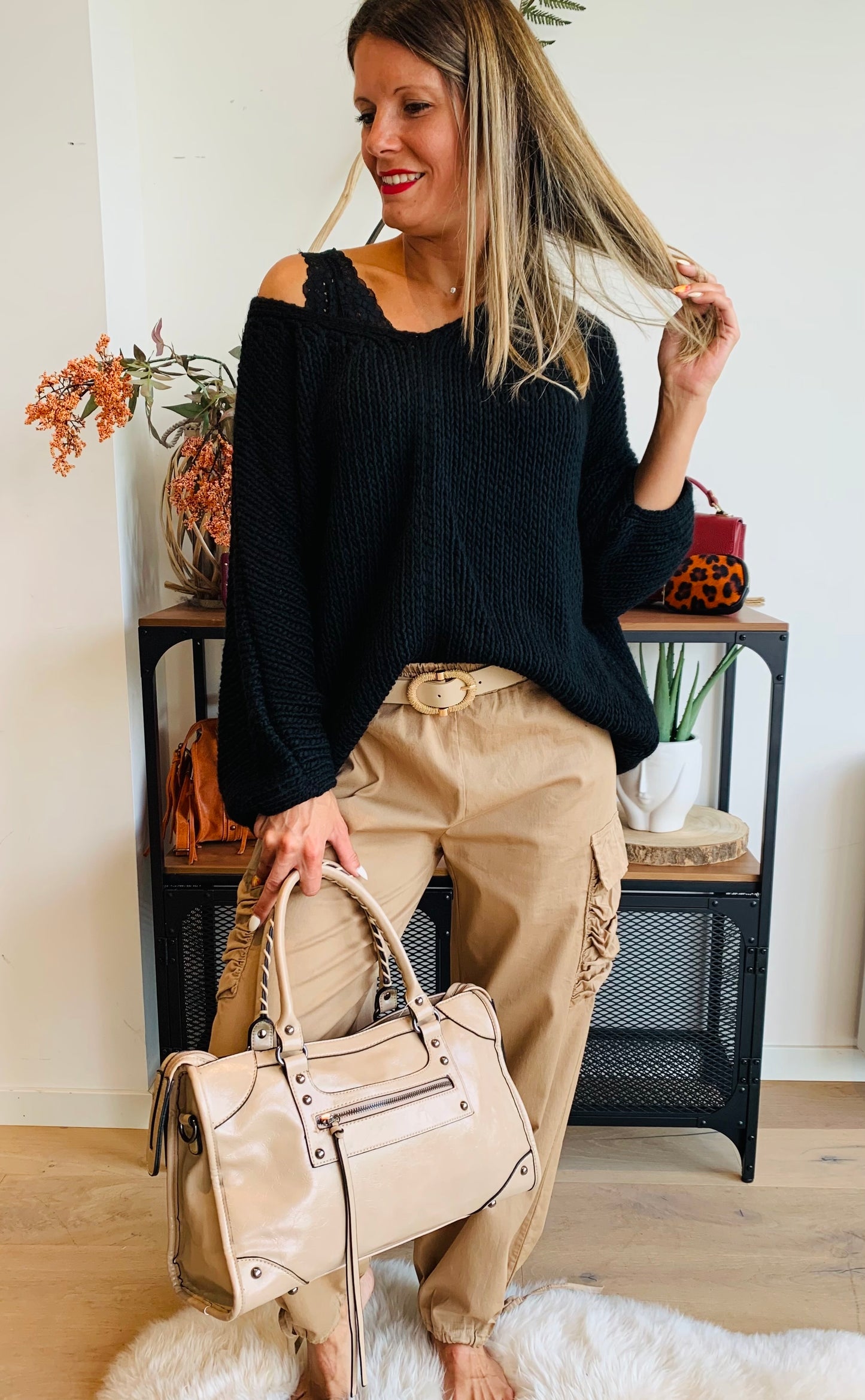 Pull Cameron noir