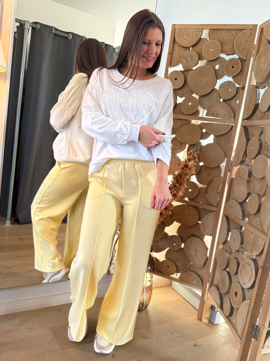 Pantalon Essentiel jaune