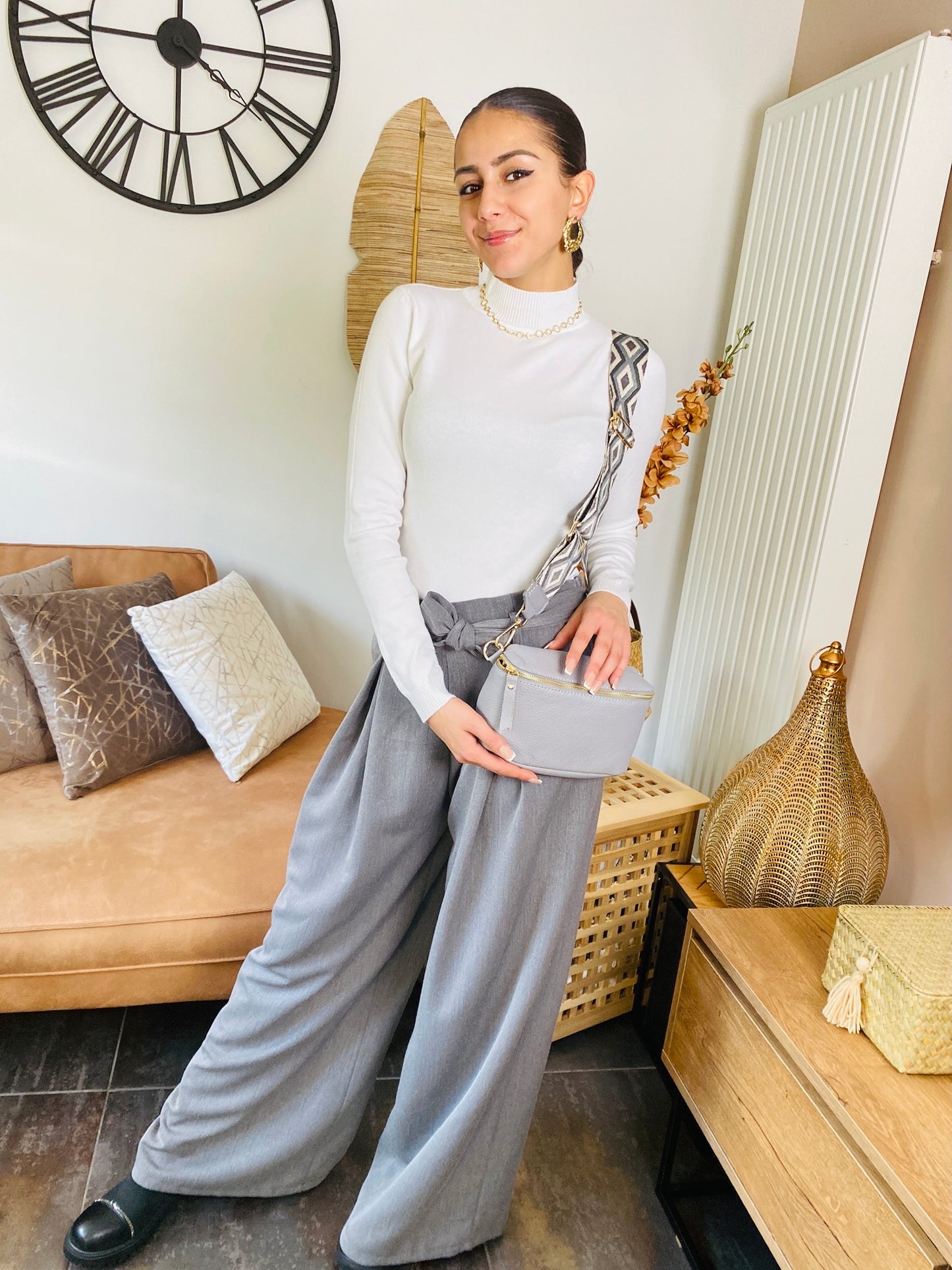 Pull Chaussette Dorothy blanc