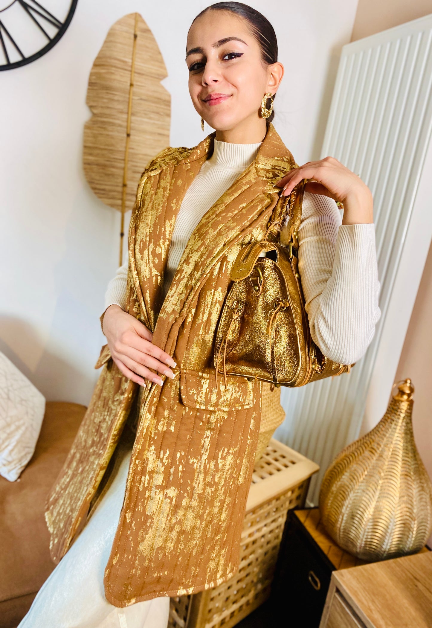 Veste shanica camel
