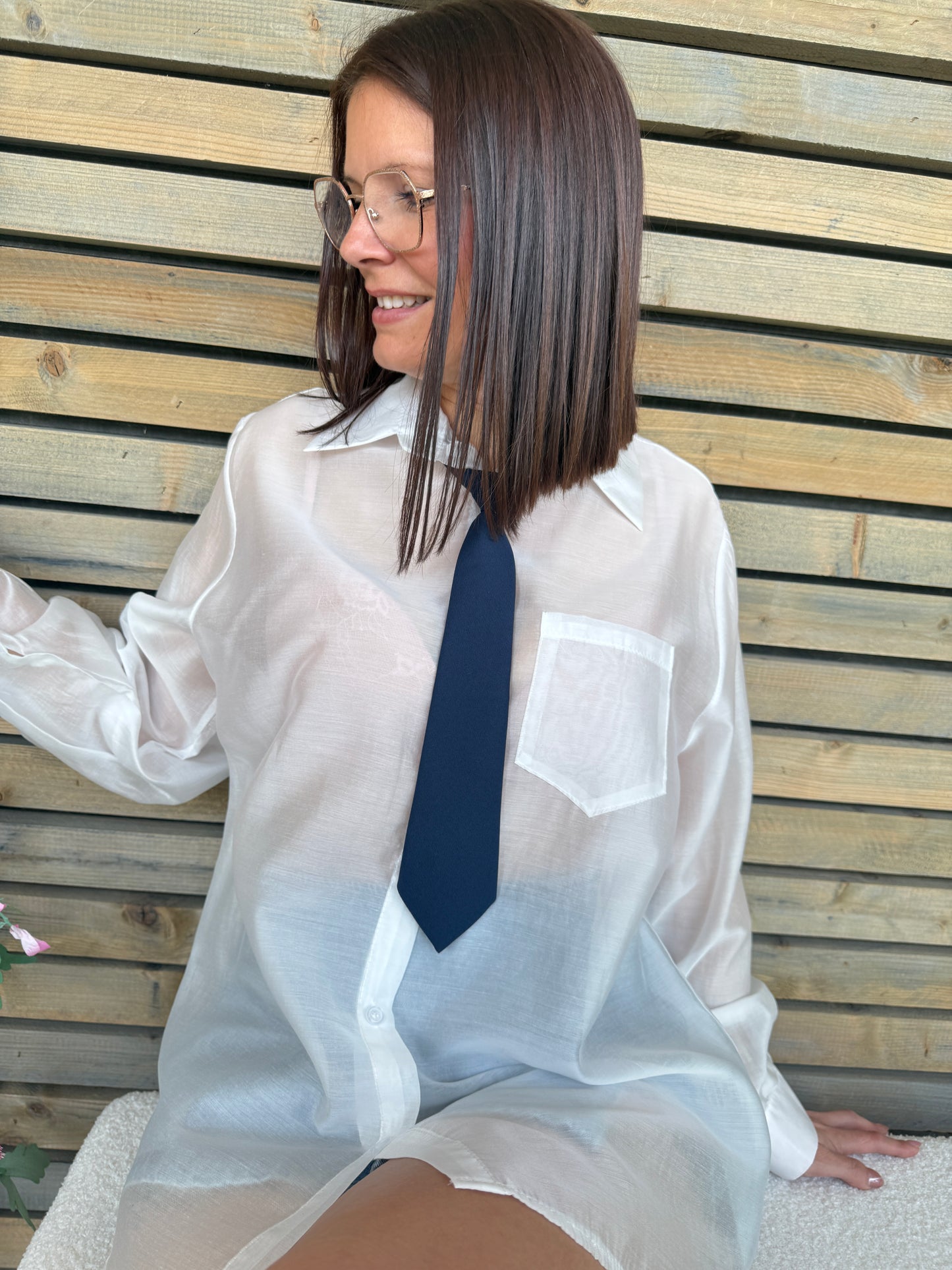 Cravate Julius Bleu Marine