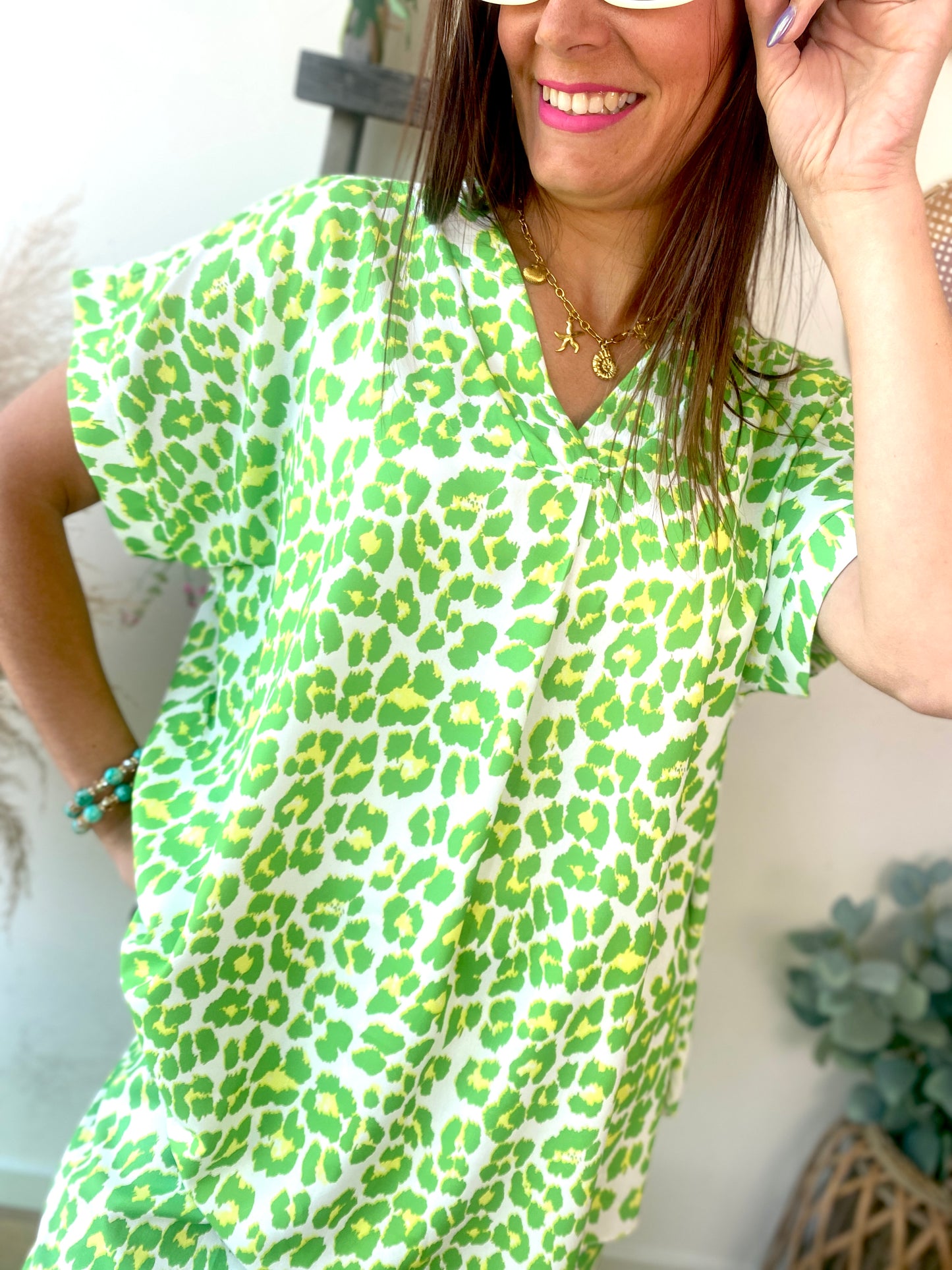 Blouse Paola vert