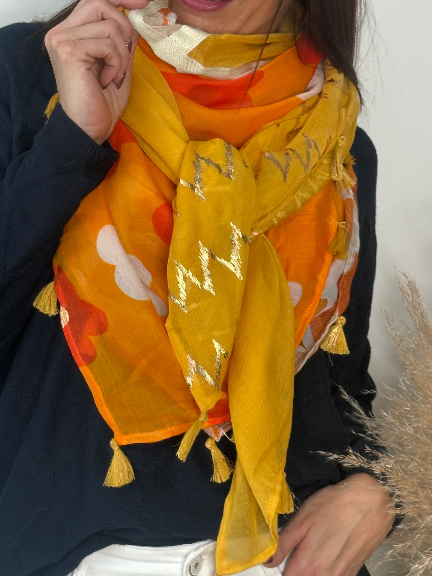 Foulard Mila orange