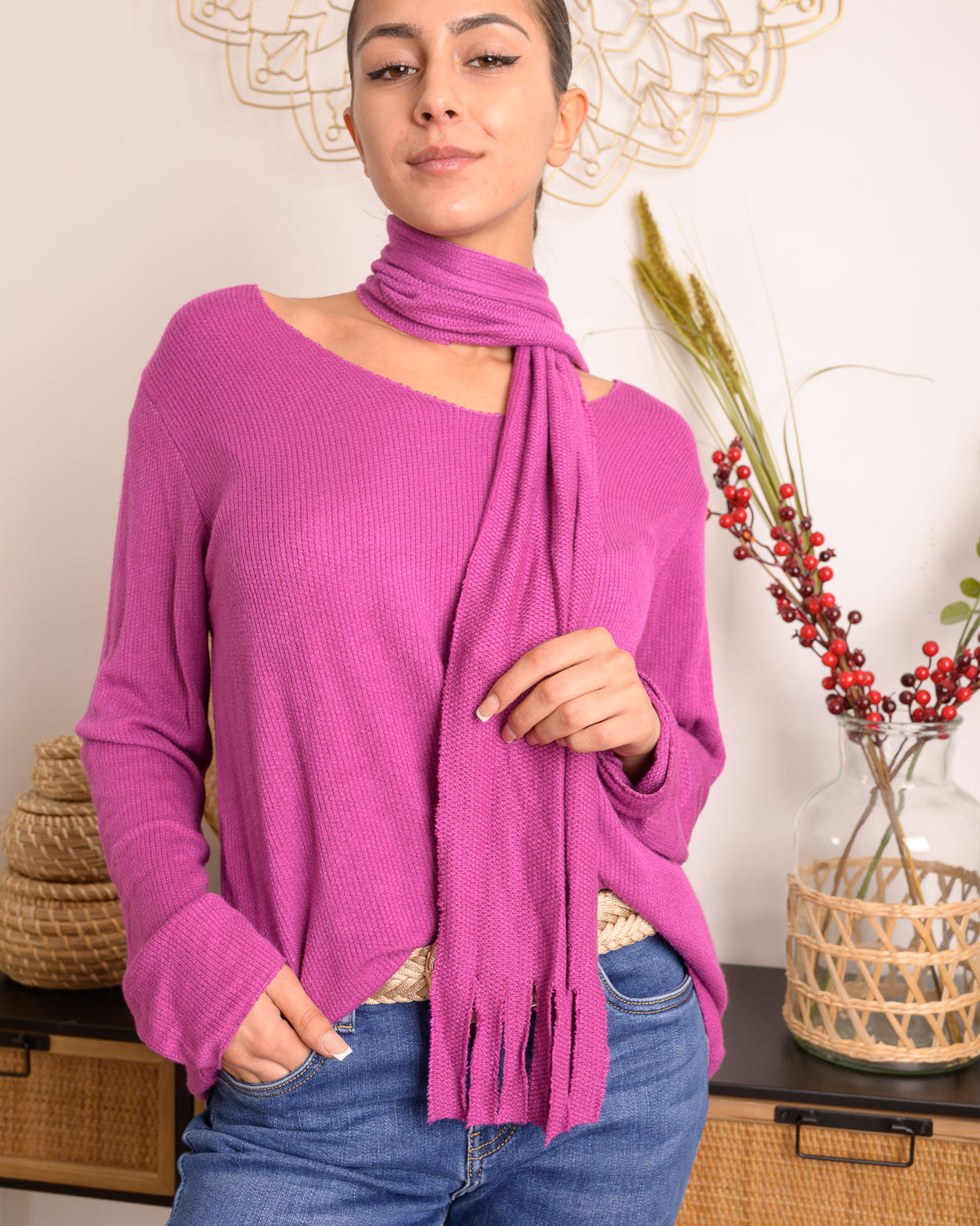 Blouse Adam prune