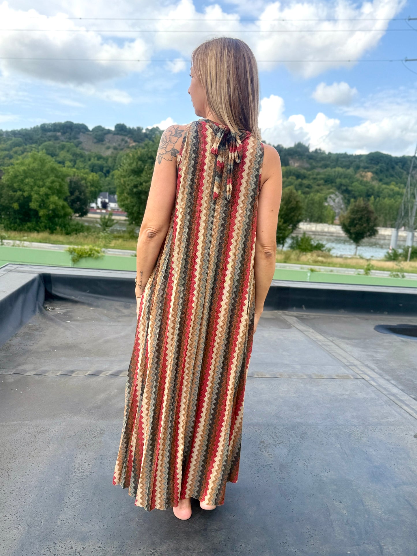 Robe Chiara kaki