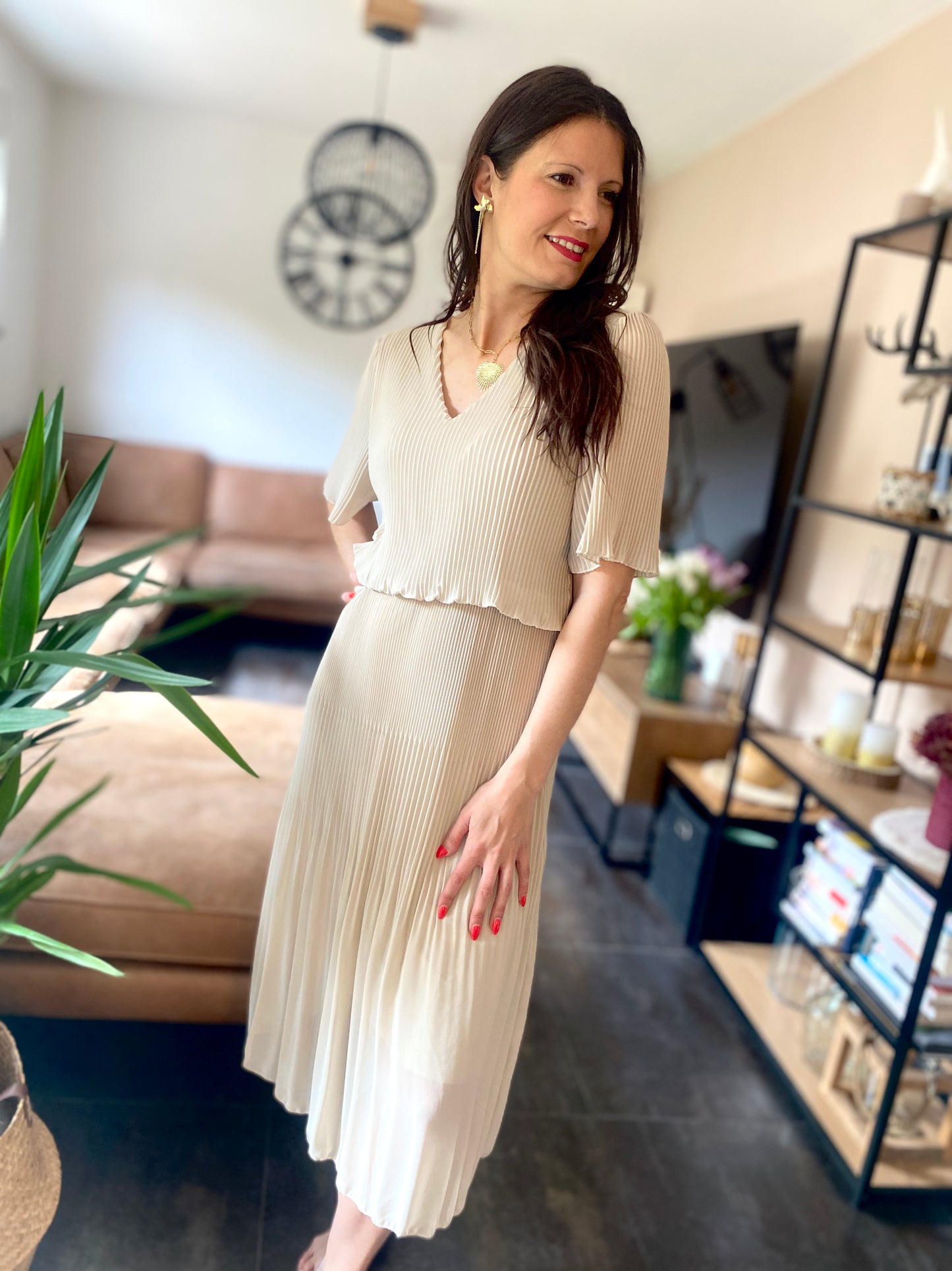 Robe Linda beige