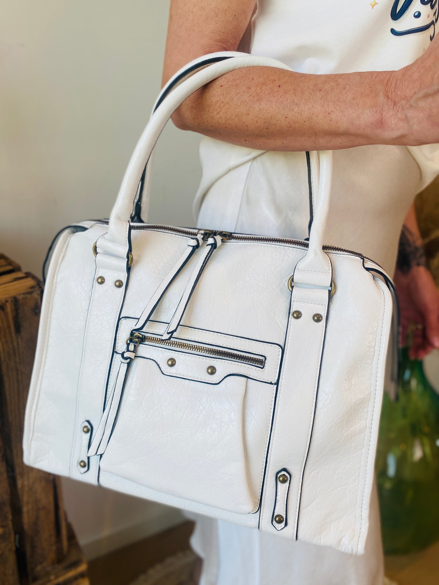 Sac SIMONE blanc