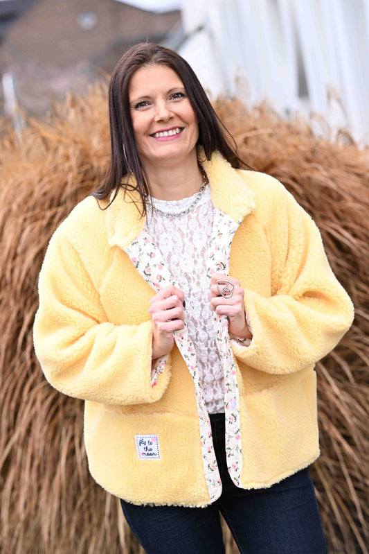 Veste réversible Rosie jaune