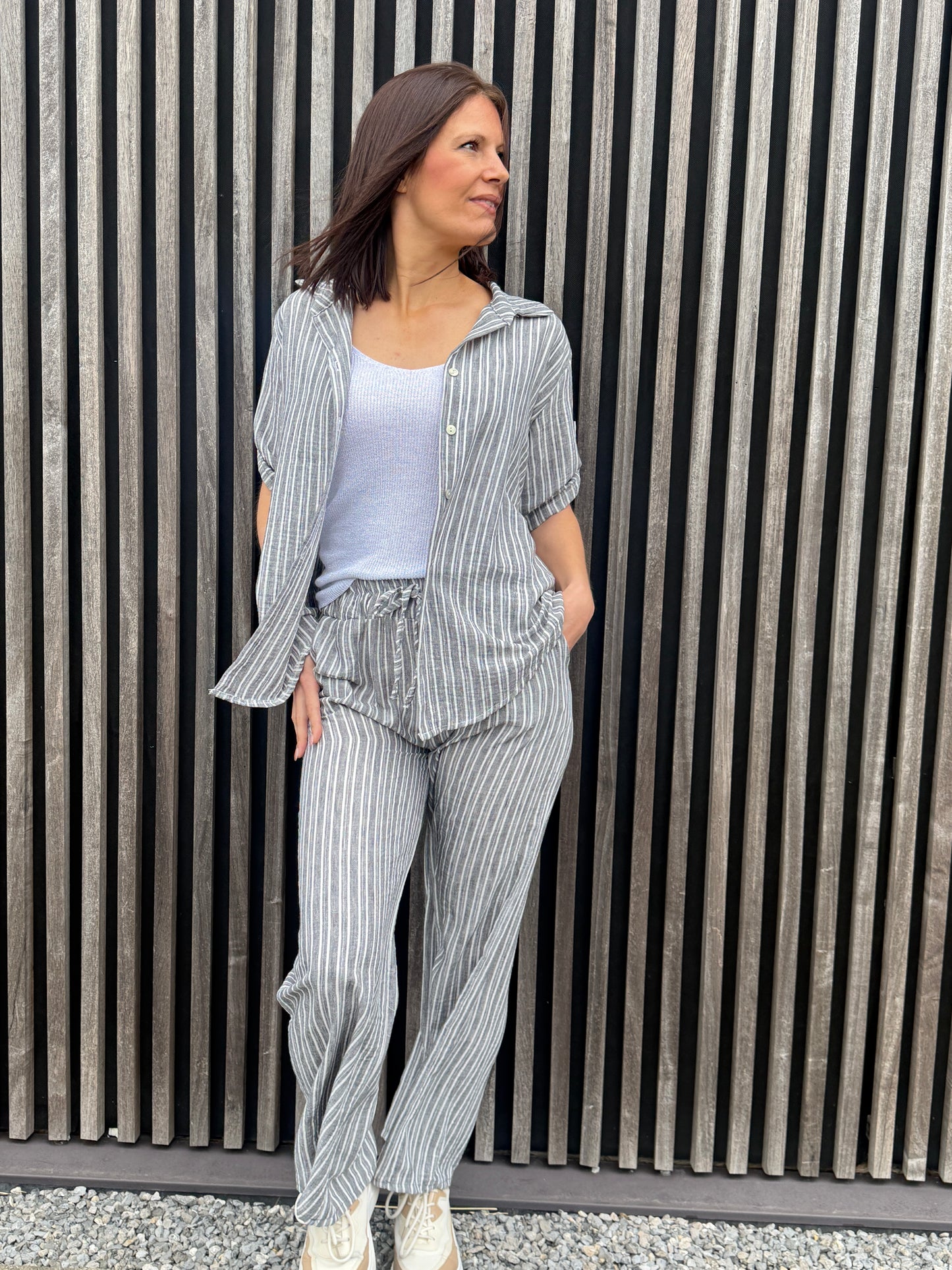Pantalon Anémone Gris