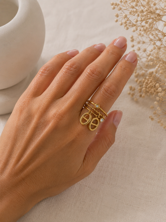 Bague Vérone doré