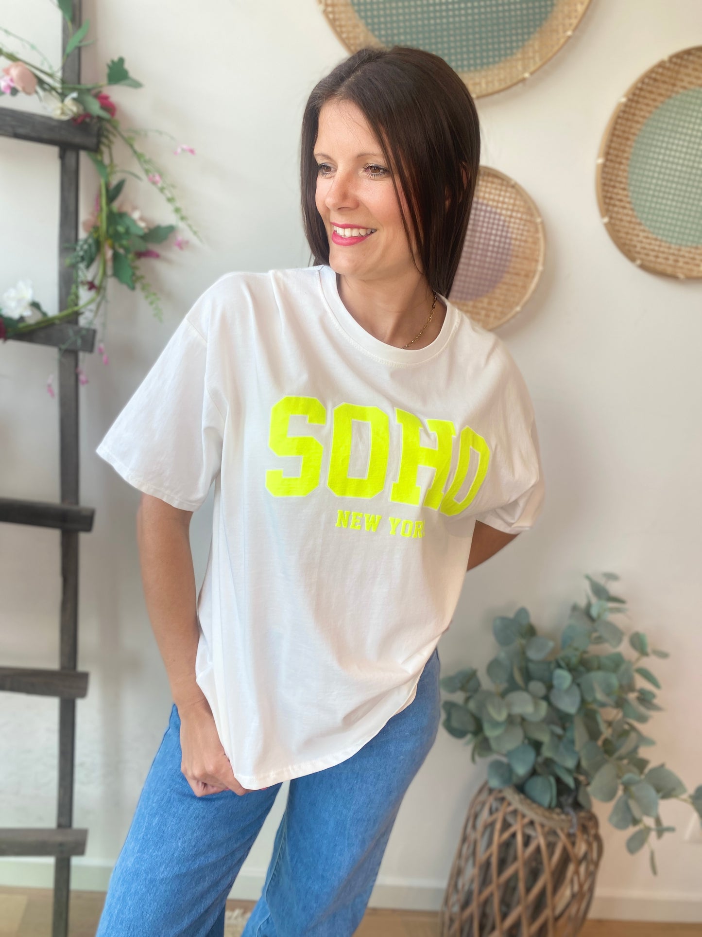 T-shirt LOGAN jaune