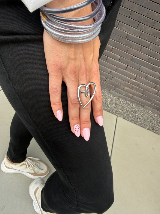 Bague cœur