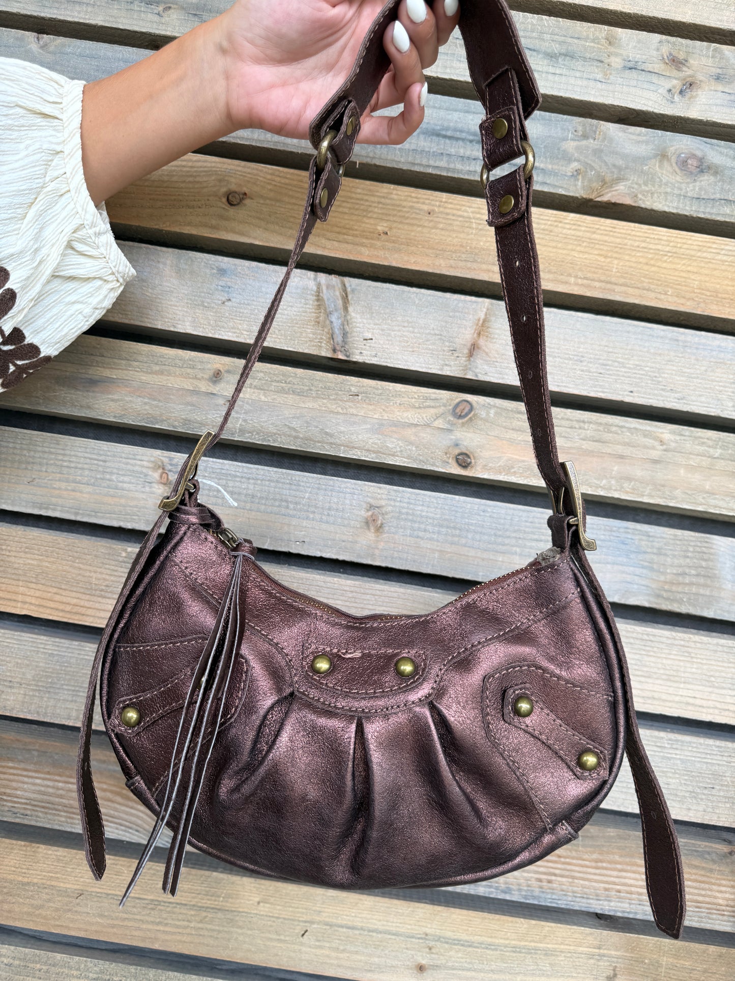 Sac Mahaut marron glacé