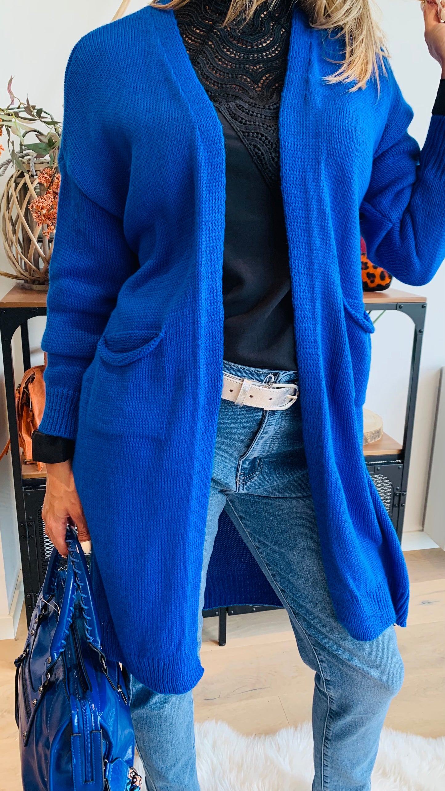 Gilet Cassiopée bleu bic