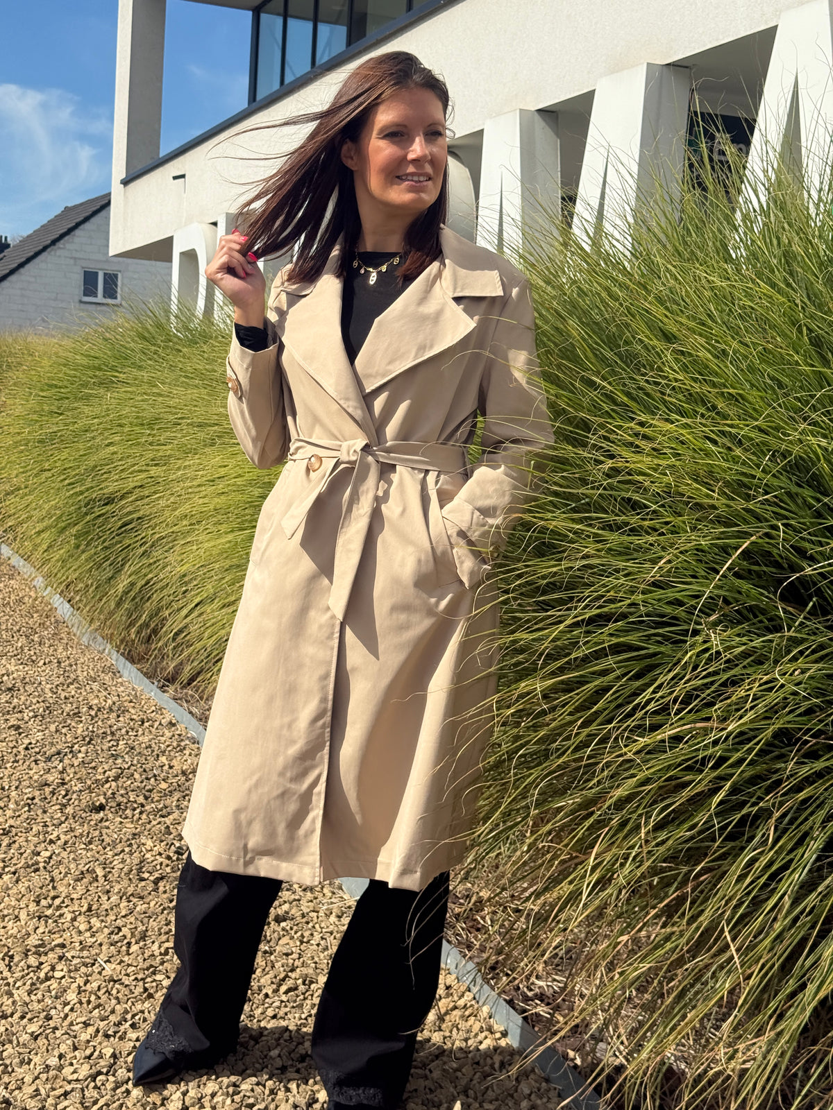 Trench Anaïs beige